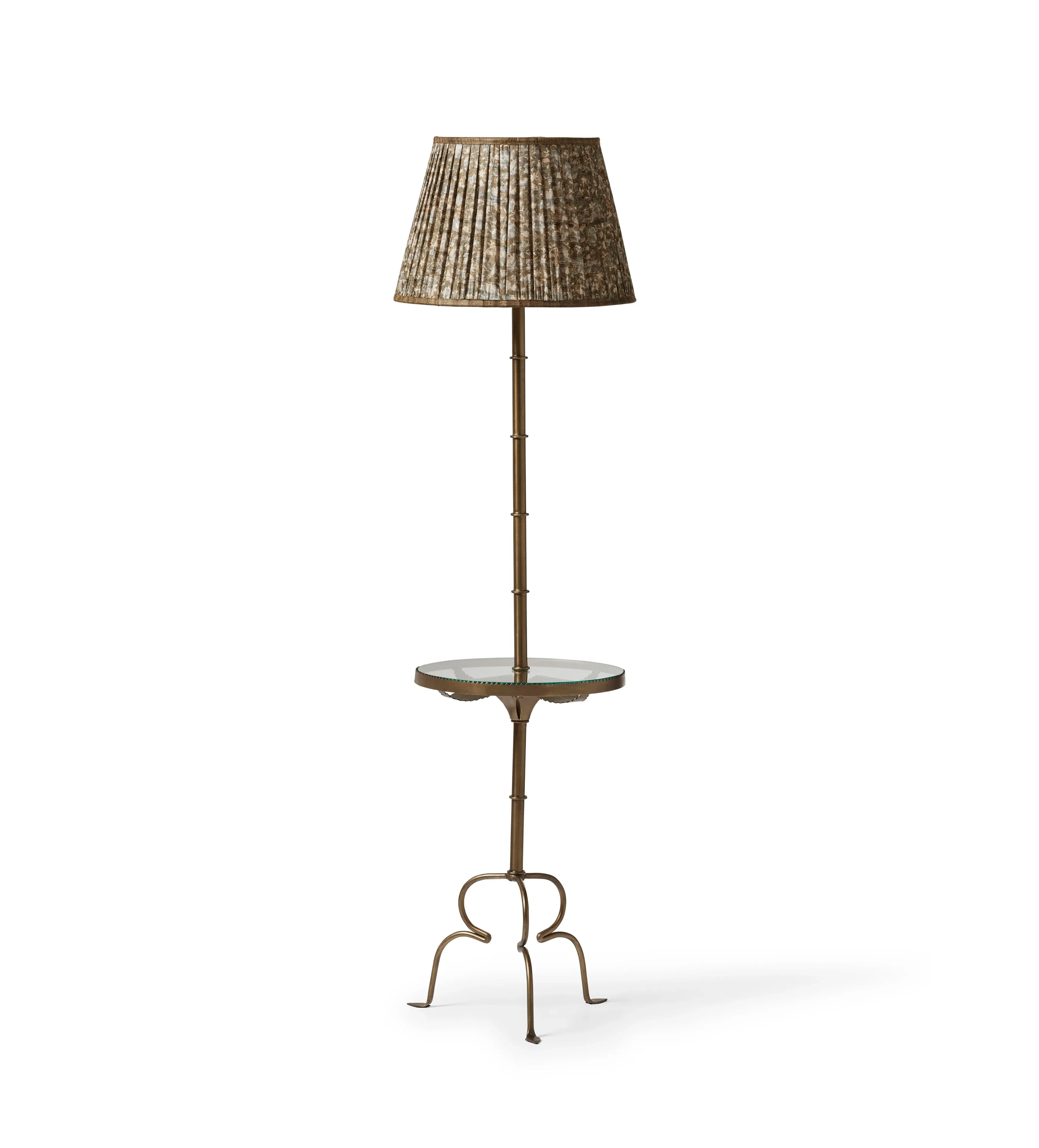 Briallen Floor Lamp Base - Antique Brass alternate view