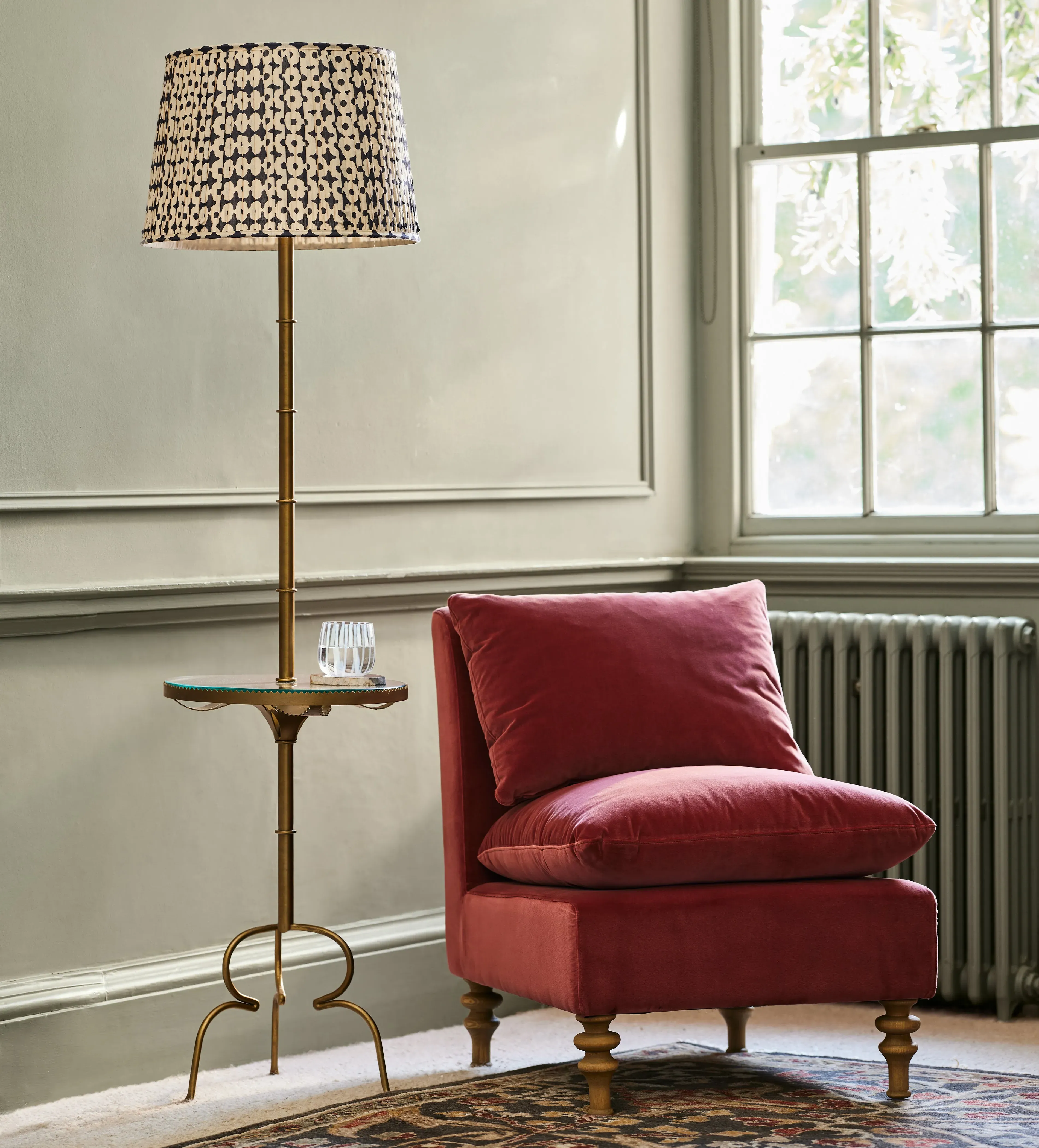 Briallen Floor Lamp Base - Antique Brass product