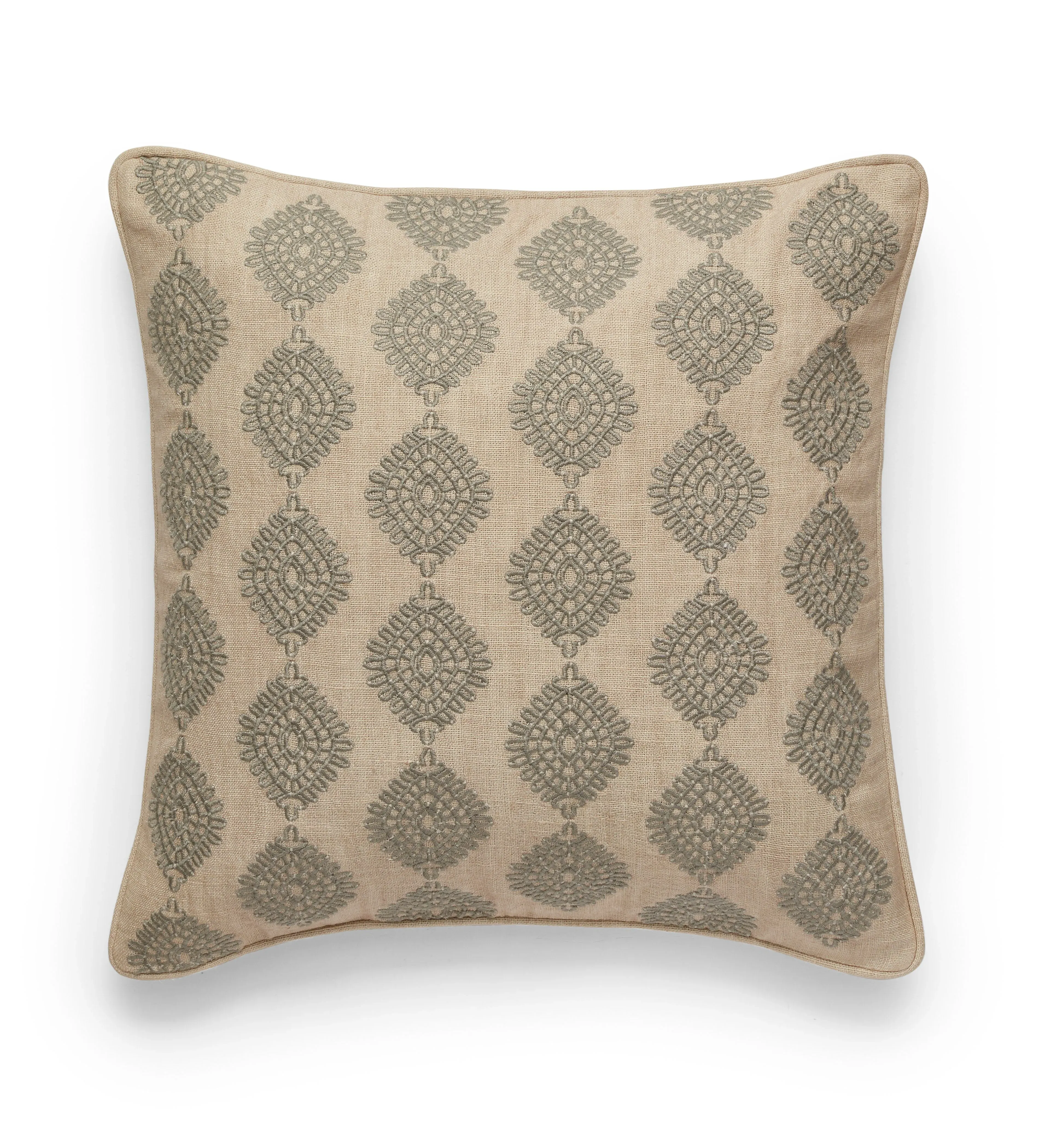 Carthew Cushion Cover - Pale Celadon, Linen alternate view