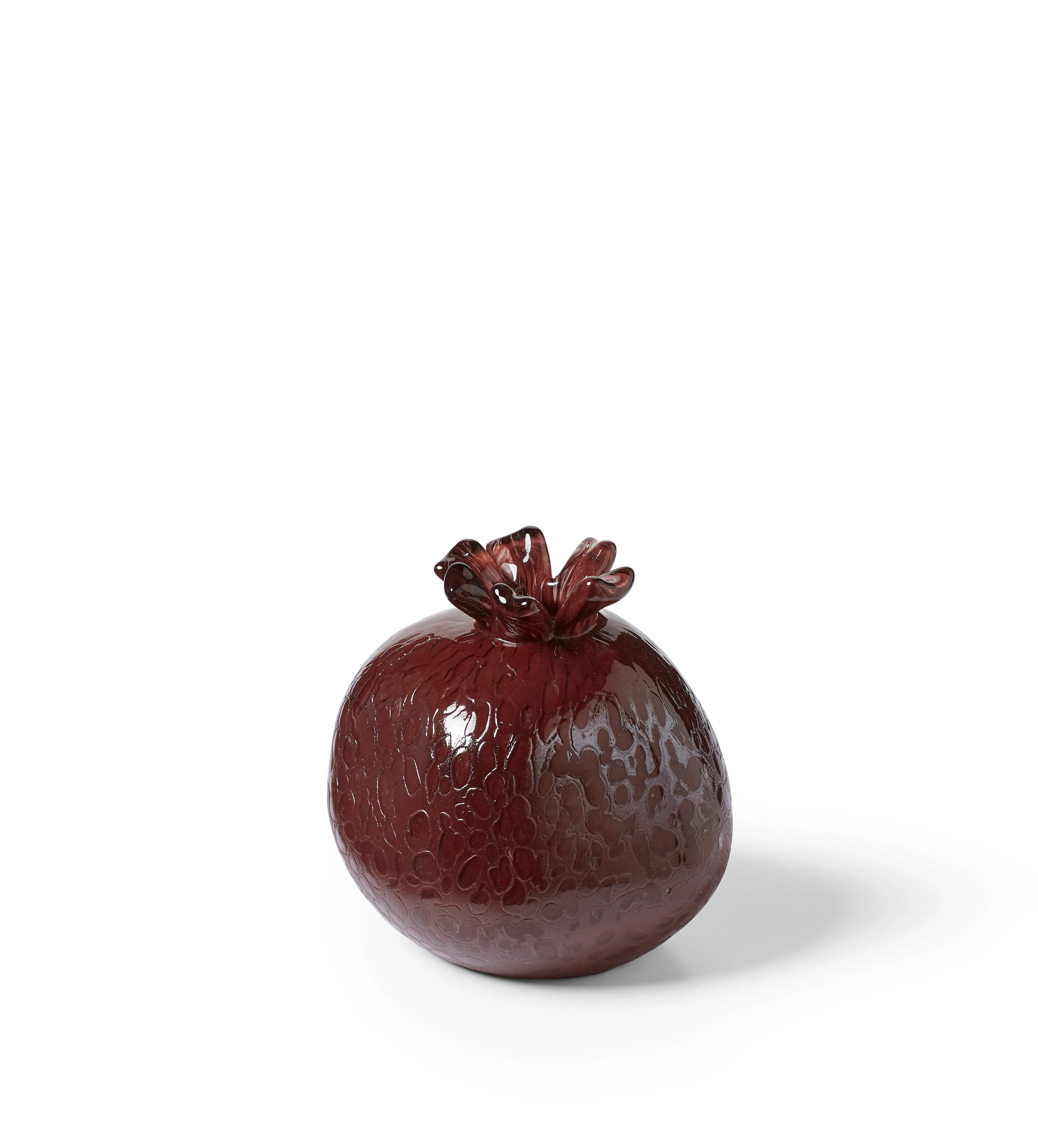 Castellanata Glass Pomegranate Ornament - Red alternate view