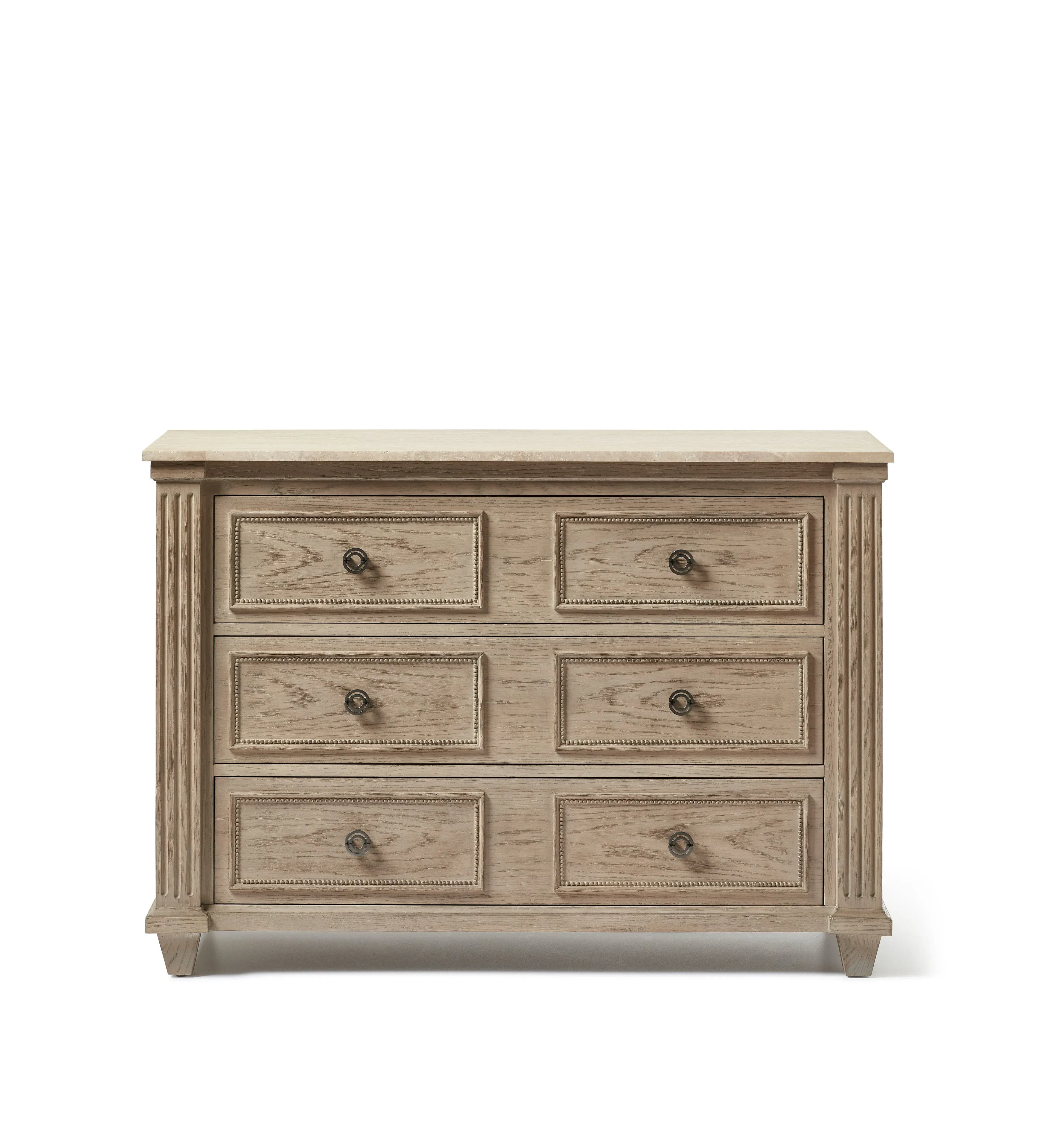 Castleton 6-Drawer Chest of Drawers - Bleached Oak alternate view