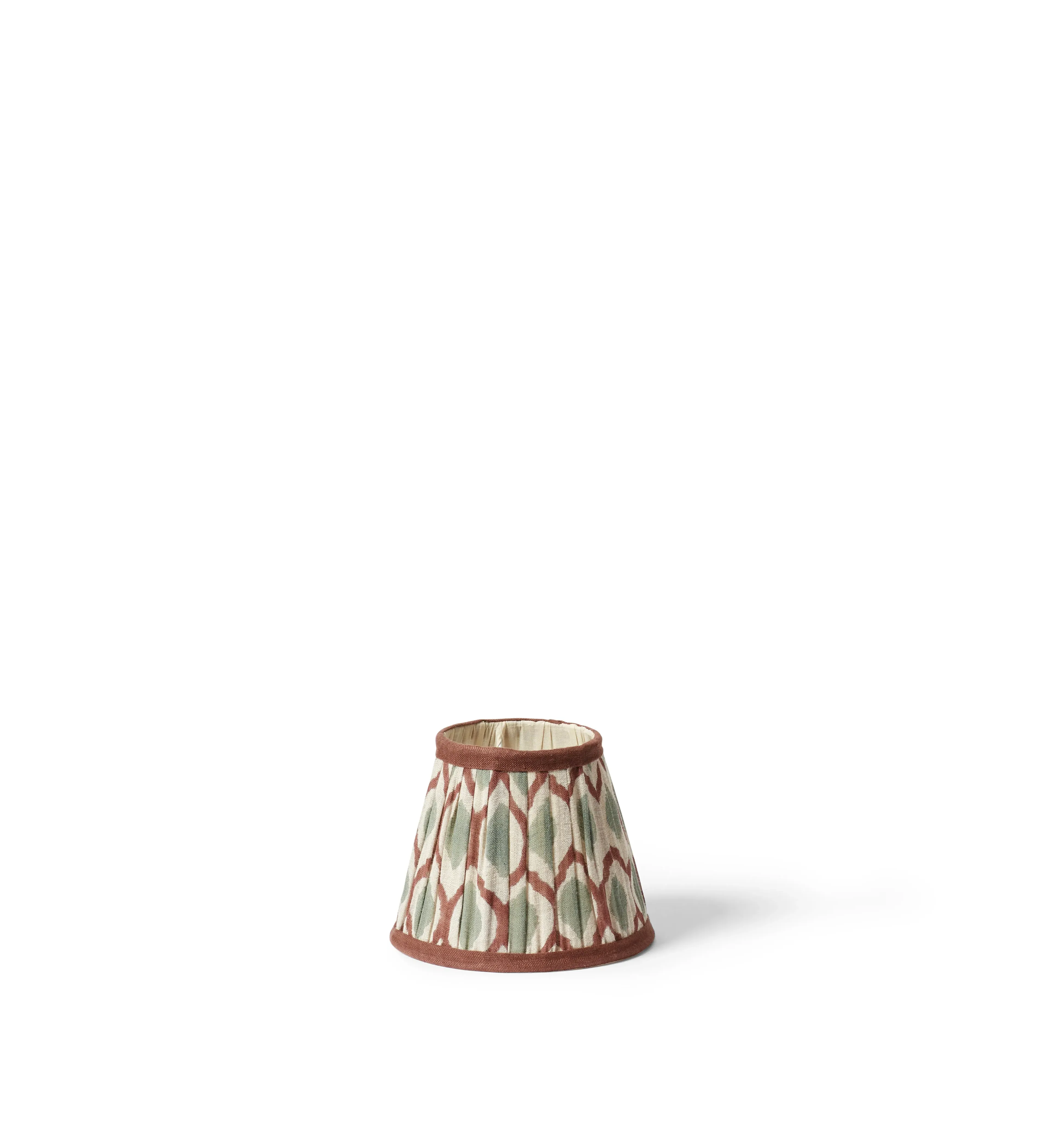 Chadhana 17cm Lampshade - Warm Red, Linen Voile by OKA, image 2