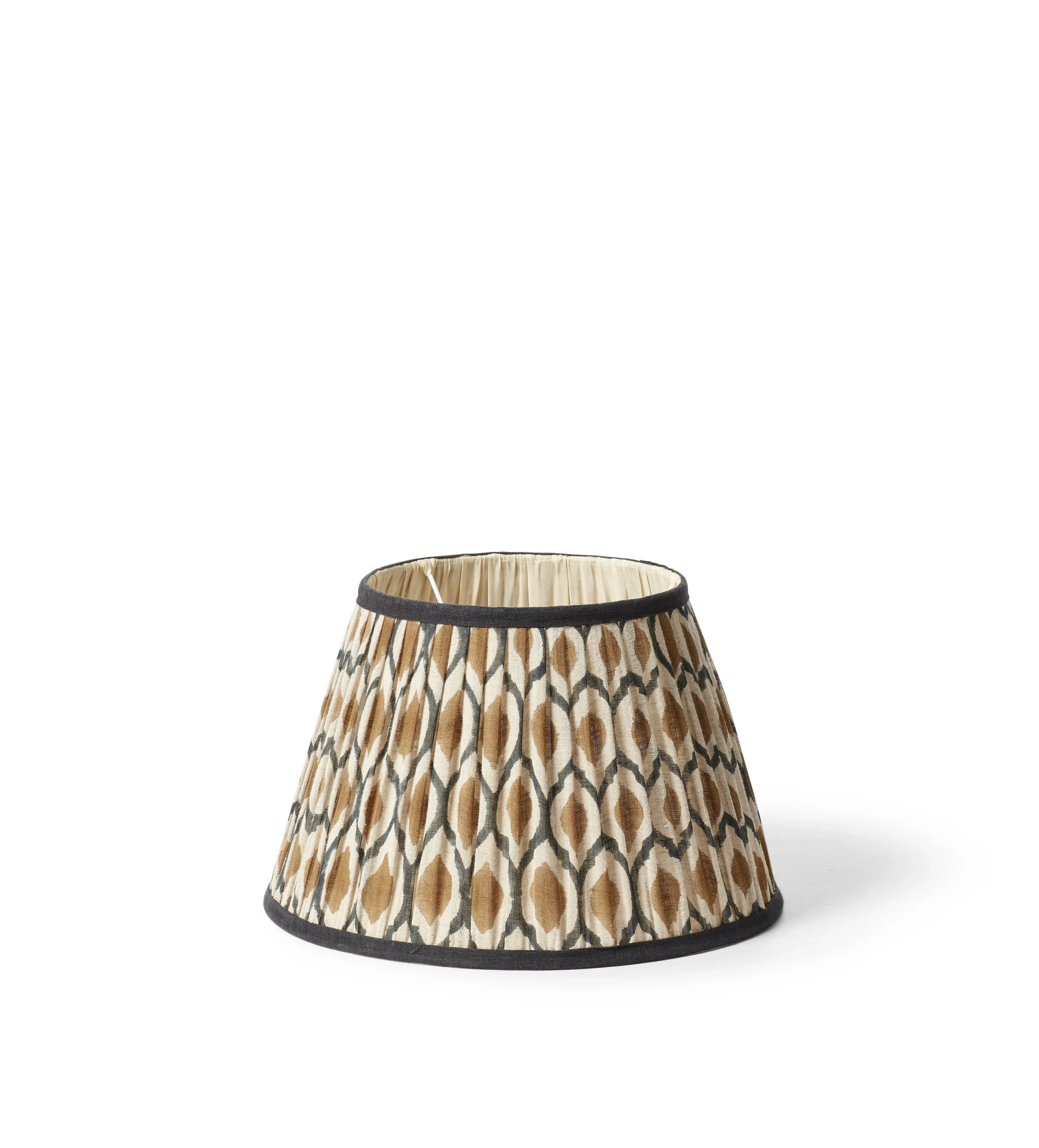 Chadhana 35cm Lampshade - Washed Orange, Linen Voile by OKA, image 2