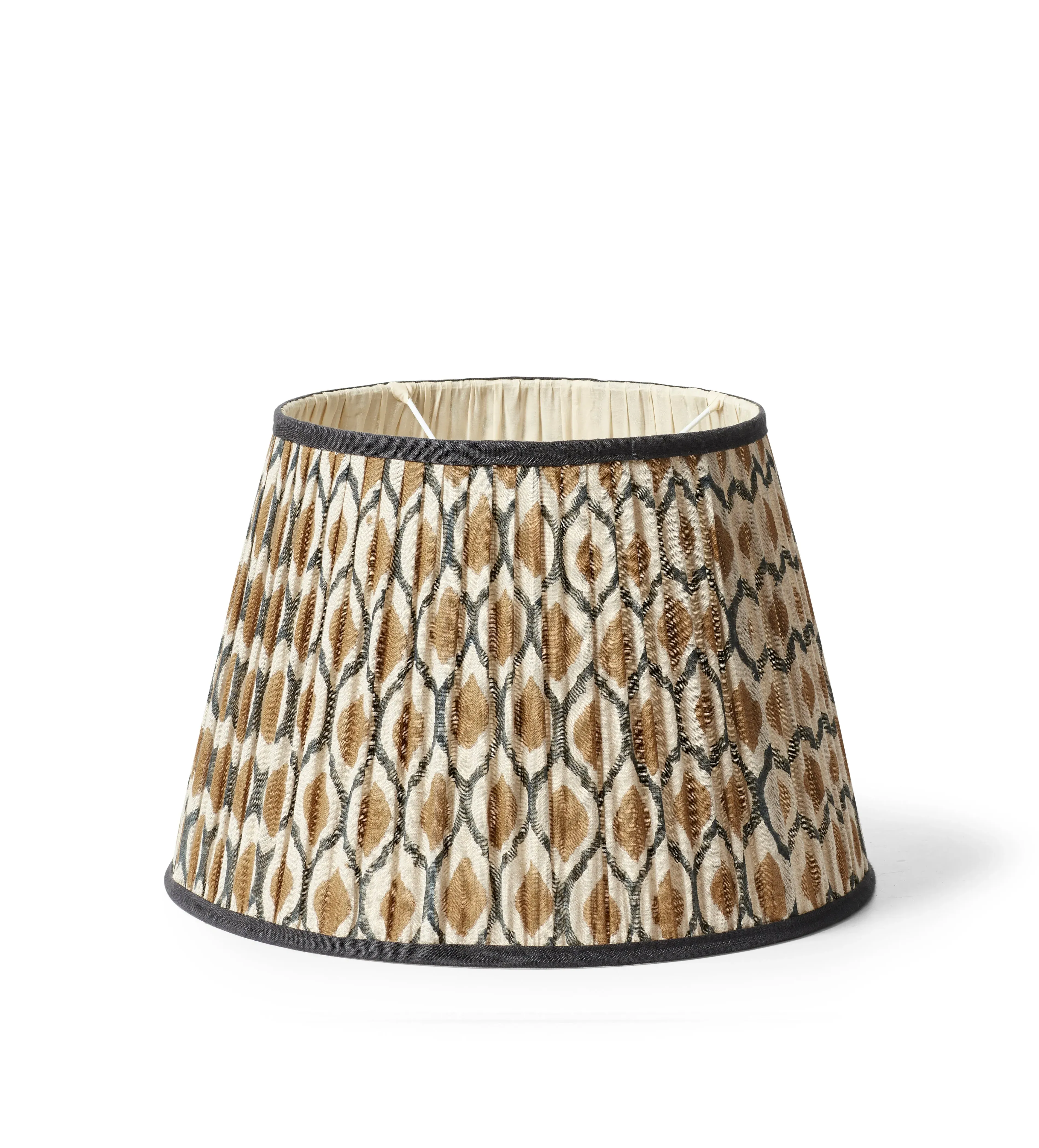 Chadhana 45cm Lampshade - Washed Orange, Linen Voile by OKA, image 2