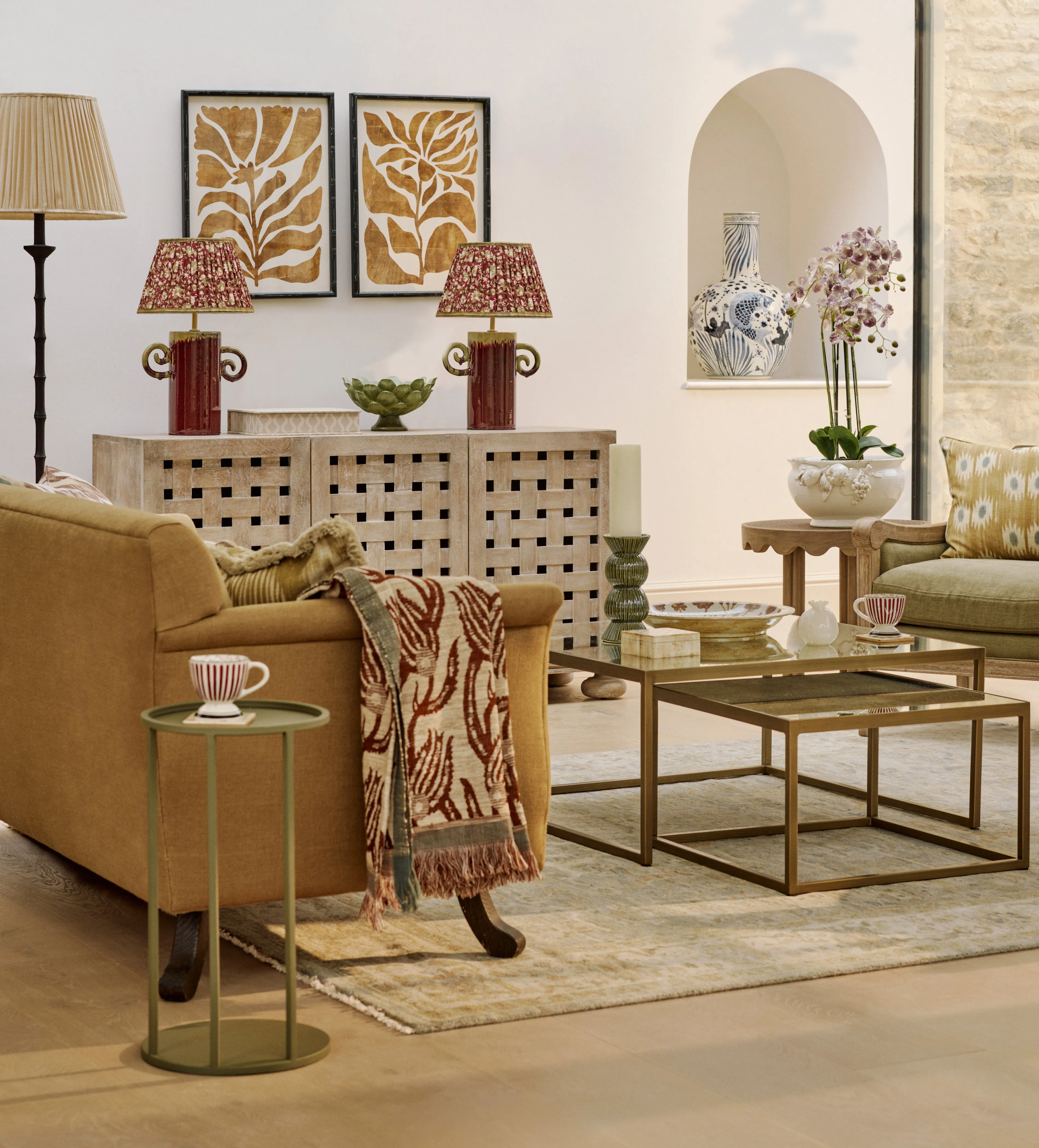 Chota Side Table - Lichen, Steel product