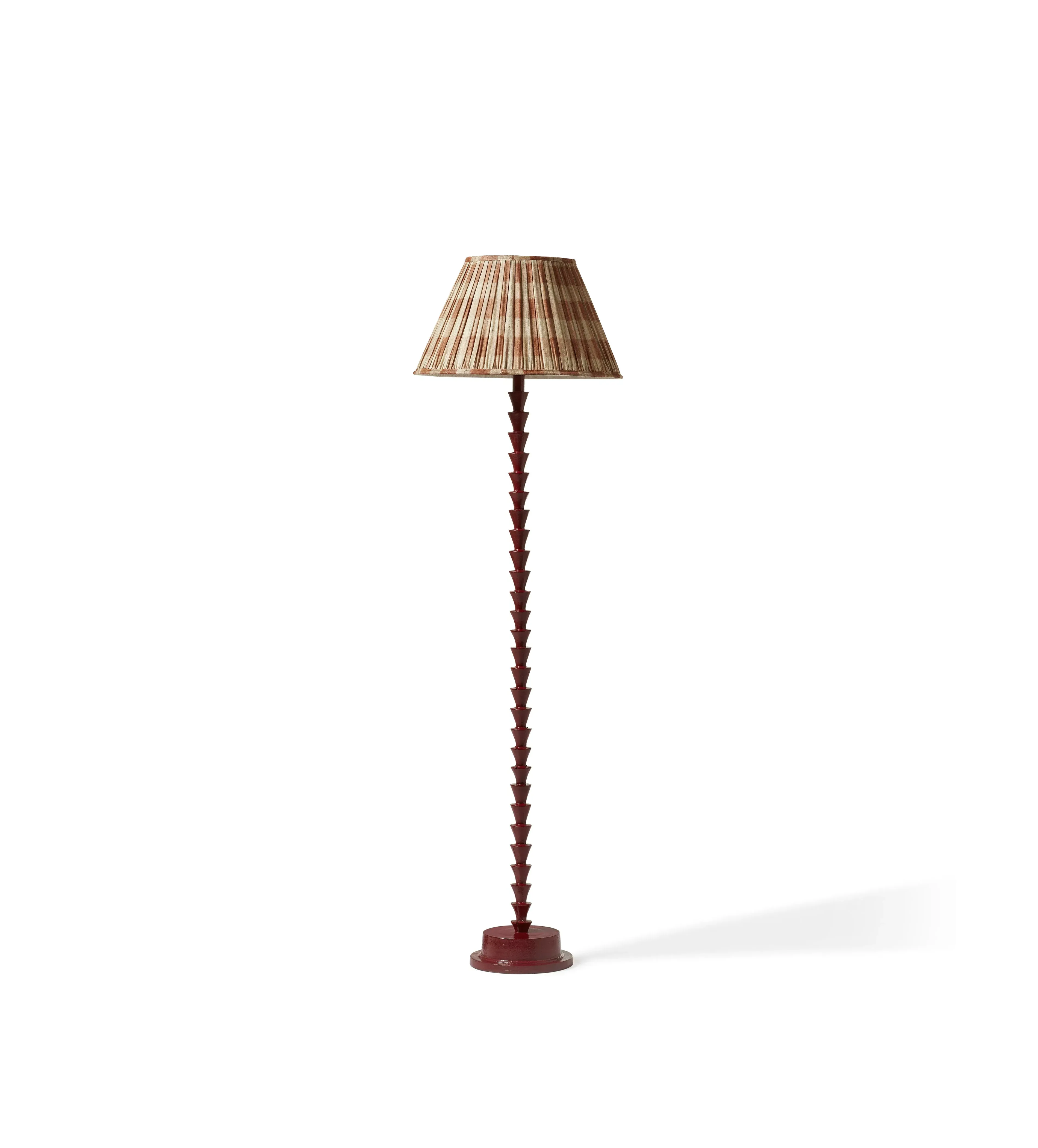 Clara Floor Lamp Base - Dark Red alternate view