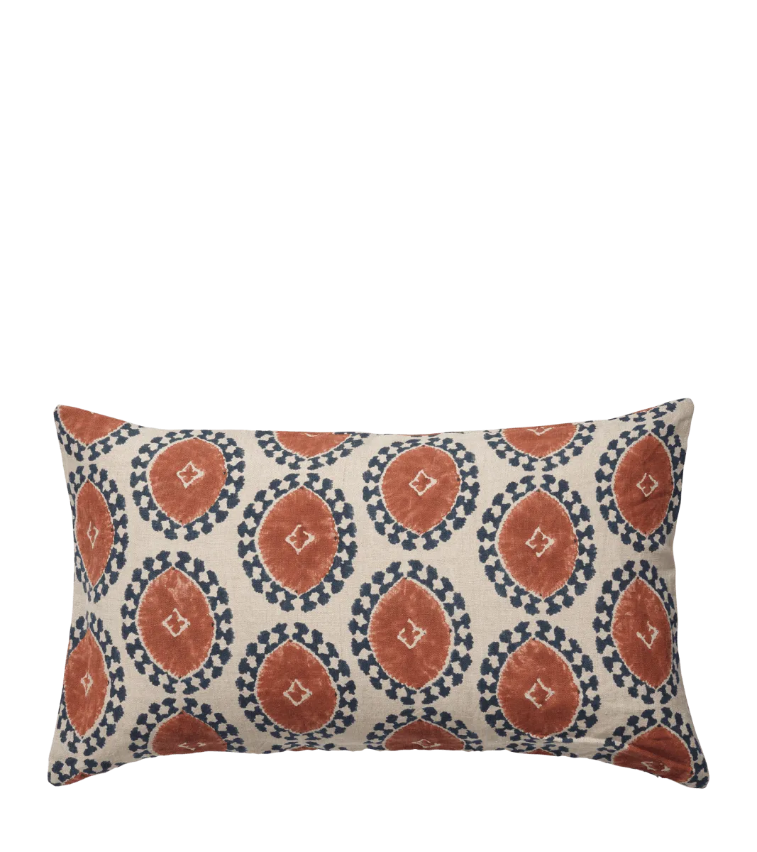 oka-contorno-cushion-cover-dirty-orange-cushion-covers-linen-geometric image