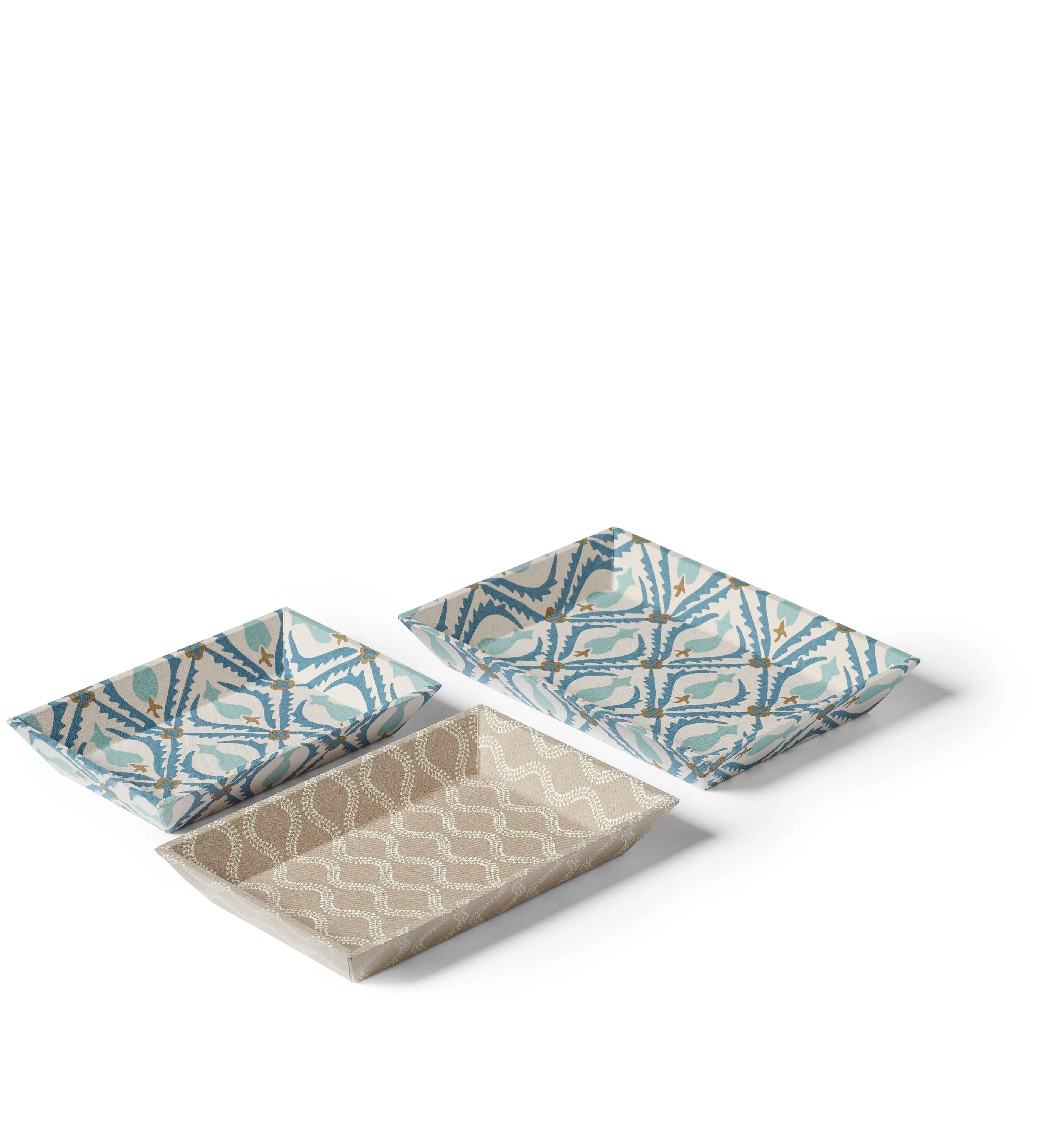 Cornelia and Zostera Serving Trays Set of Three - Multi product