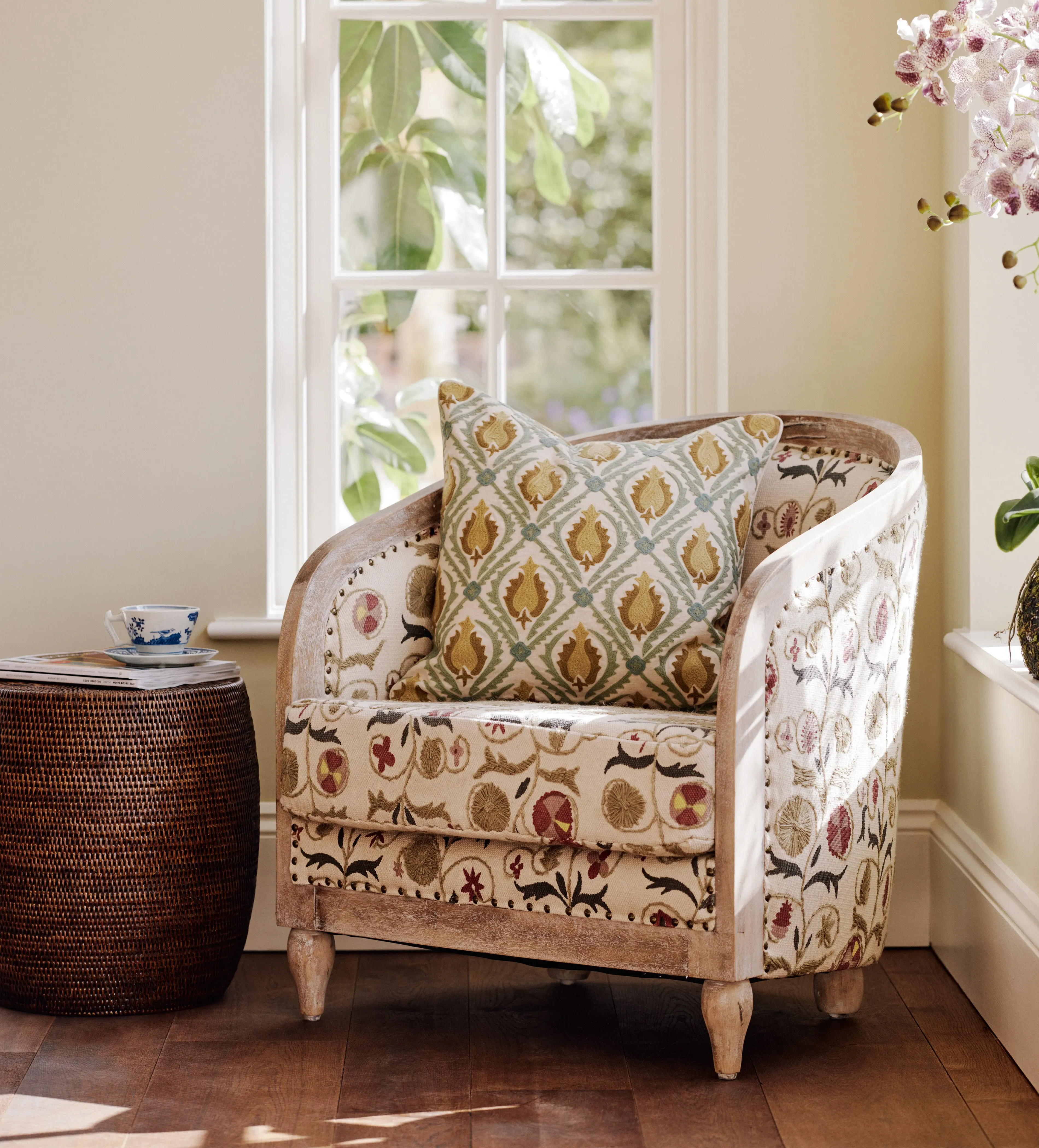 Cornelia Cushion Cover - Eau De Nil, Linen product