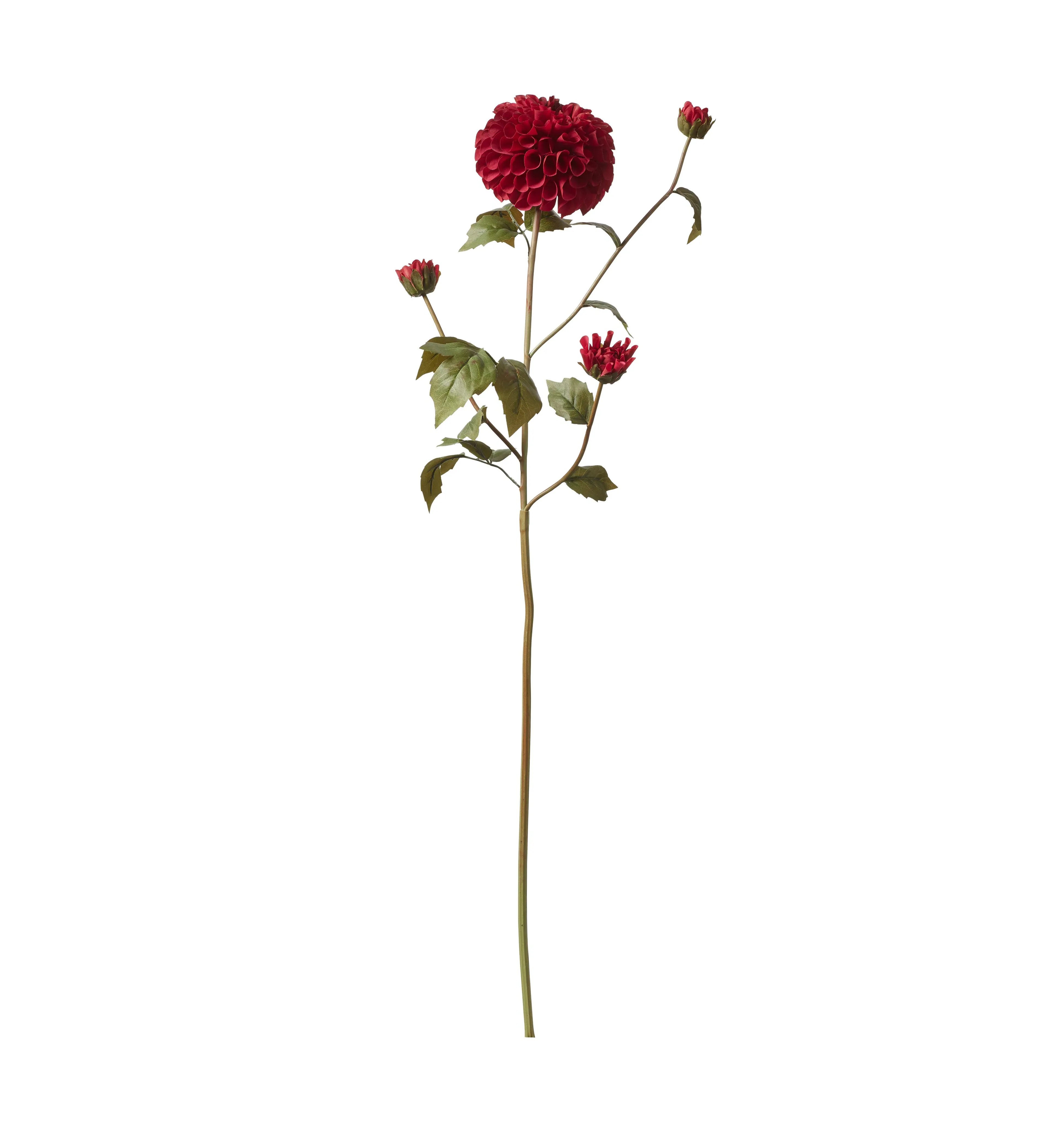 Dahlia Stem Faux Flower - Dark Pink product