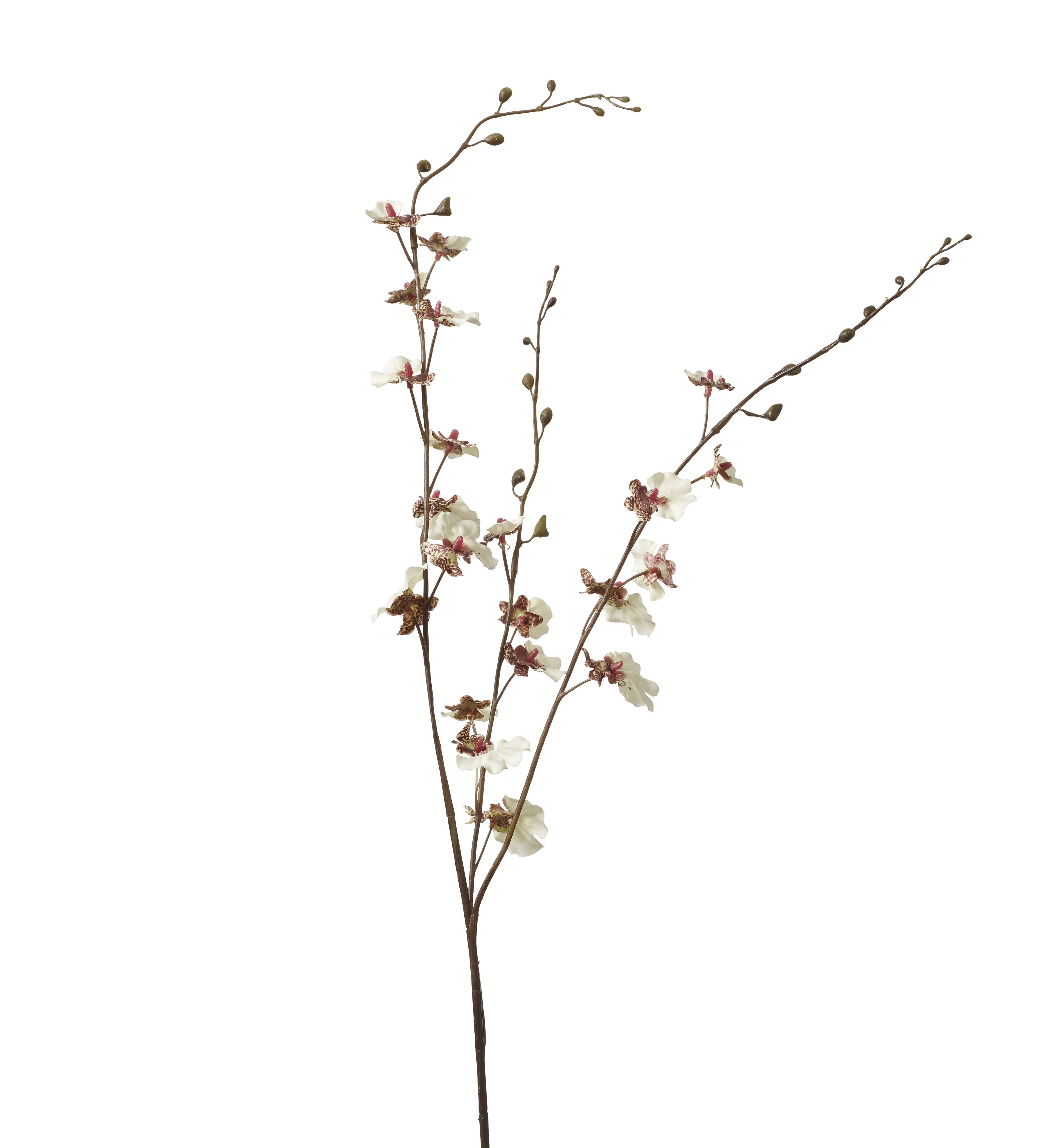 Dancing Orchid Faux Flower Stem - Cream alternate view