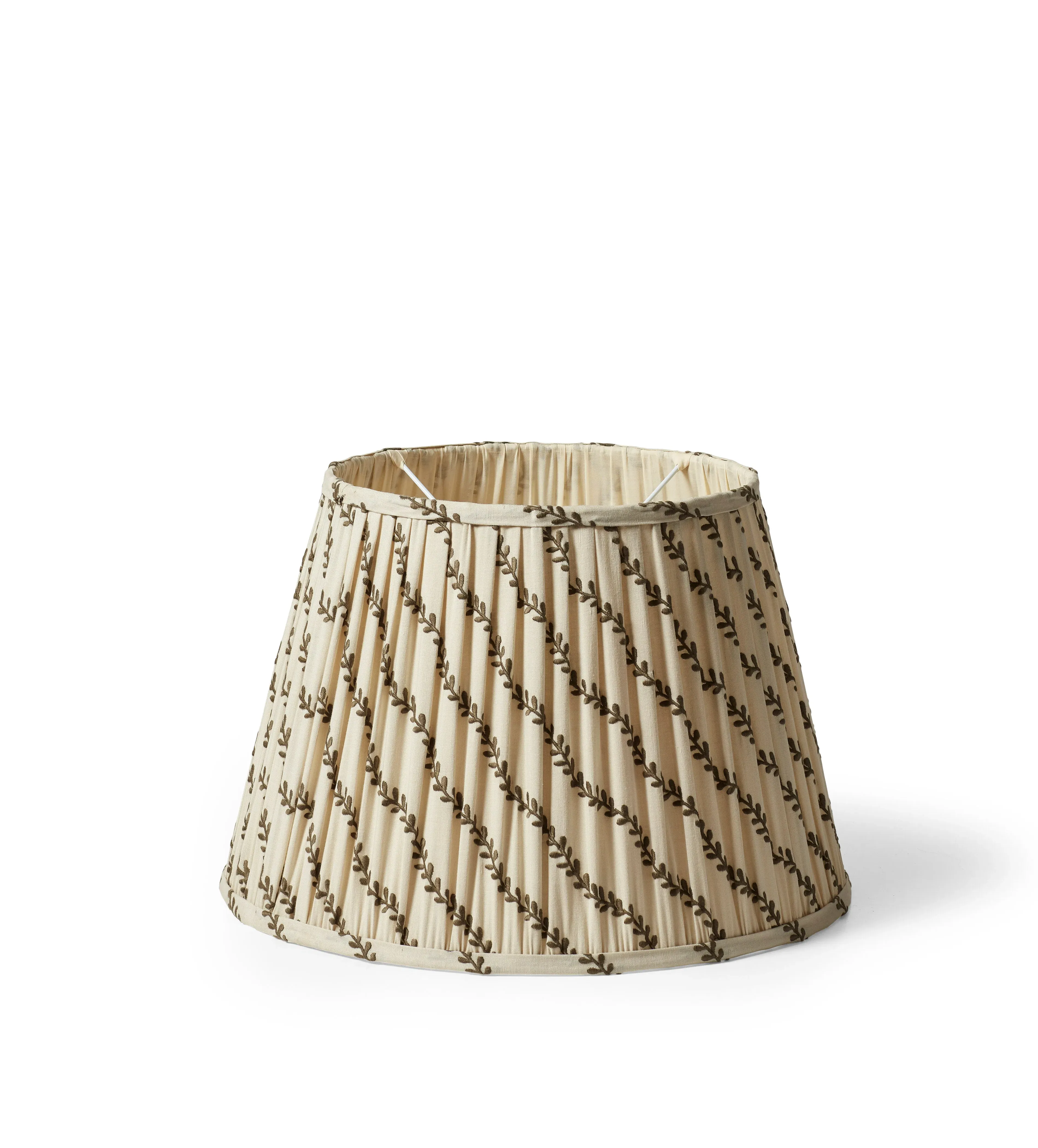 Delen Leaf 45cm Drum Lampshade - Spruce alternate view