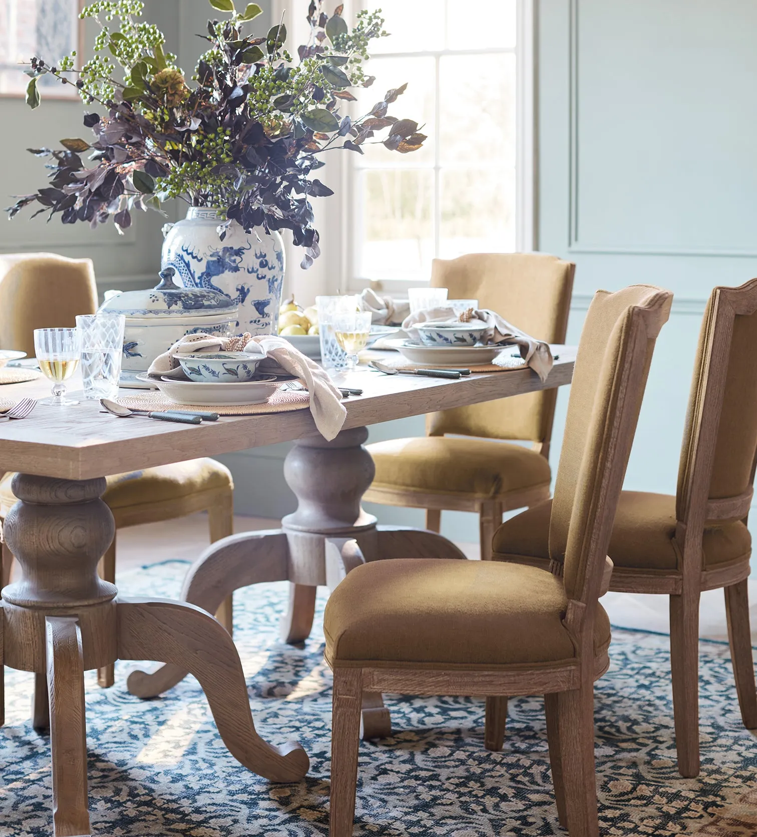 Camaret Dining Chair - Dijon, Linen product