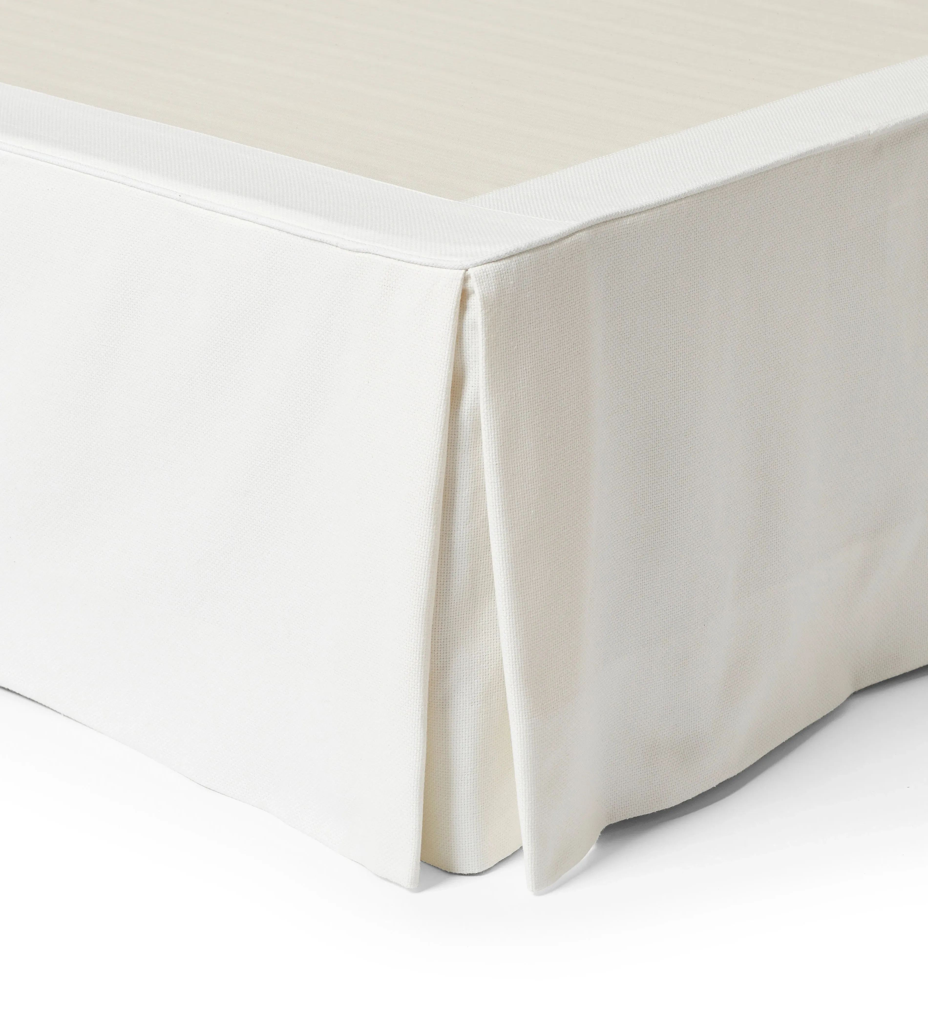 Double Bed Valance - Off-White, Cotton product