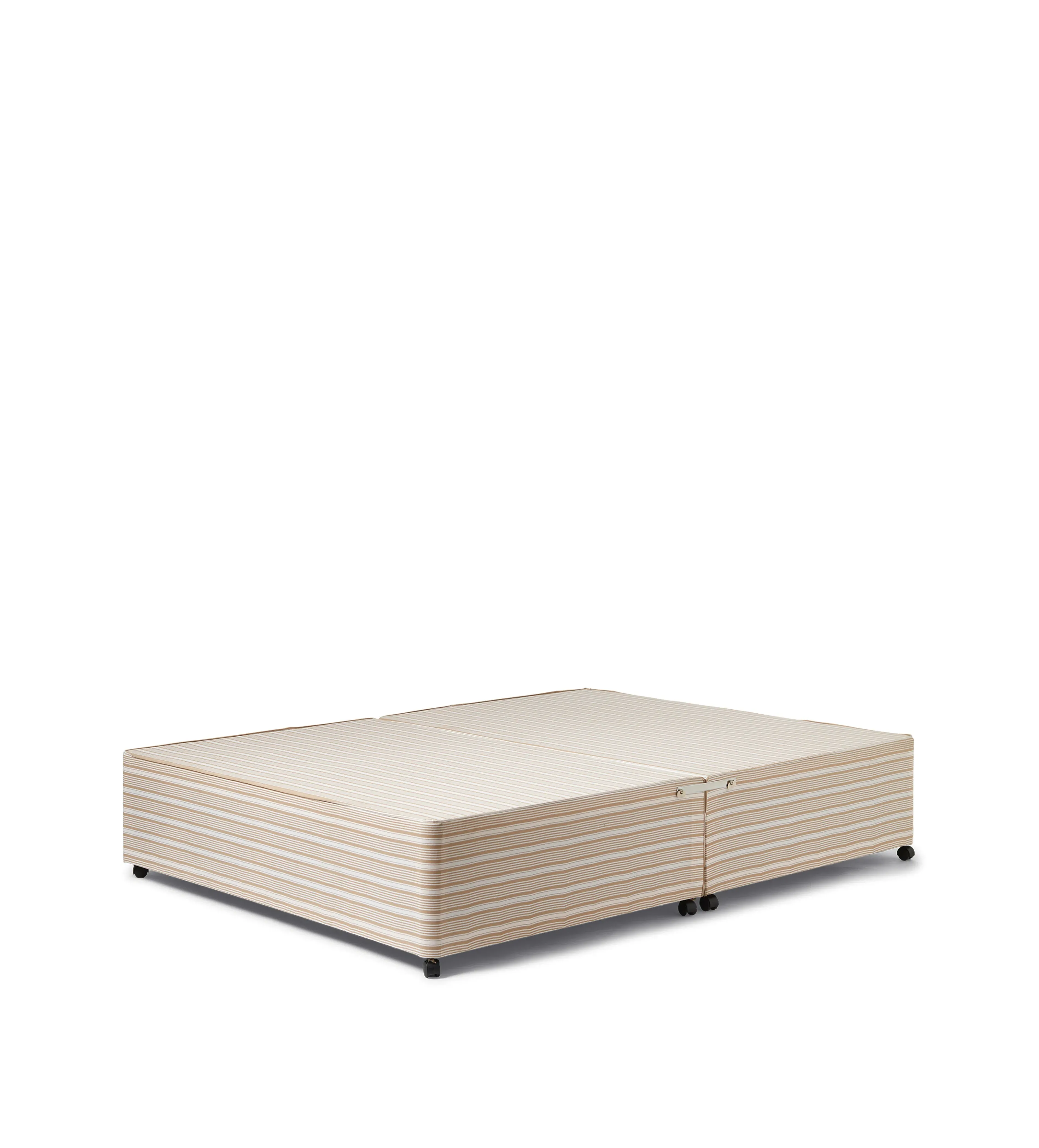 Double Divan Bed Base - Natural, Cotton alternate view