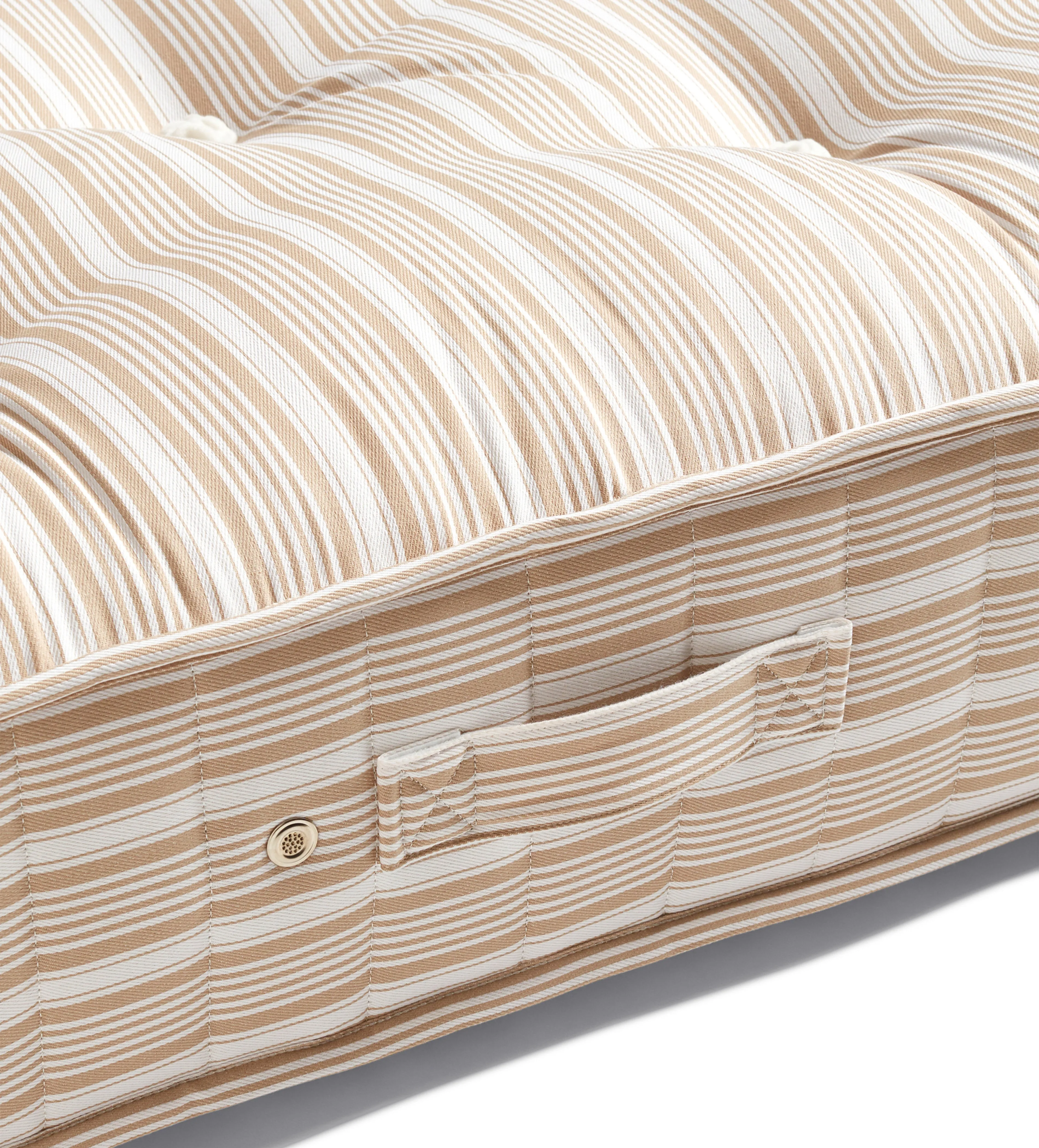 Double Pocket-Sprung Mattress - White, Cotton product