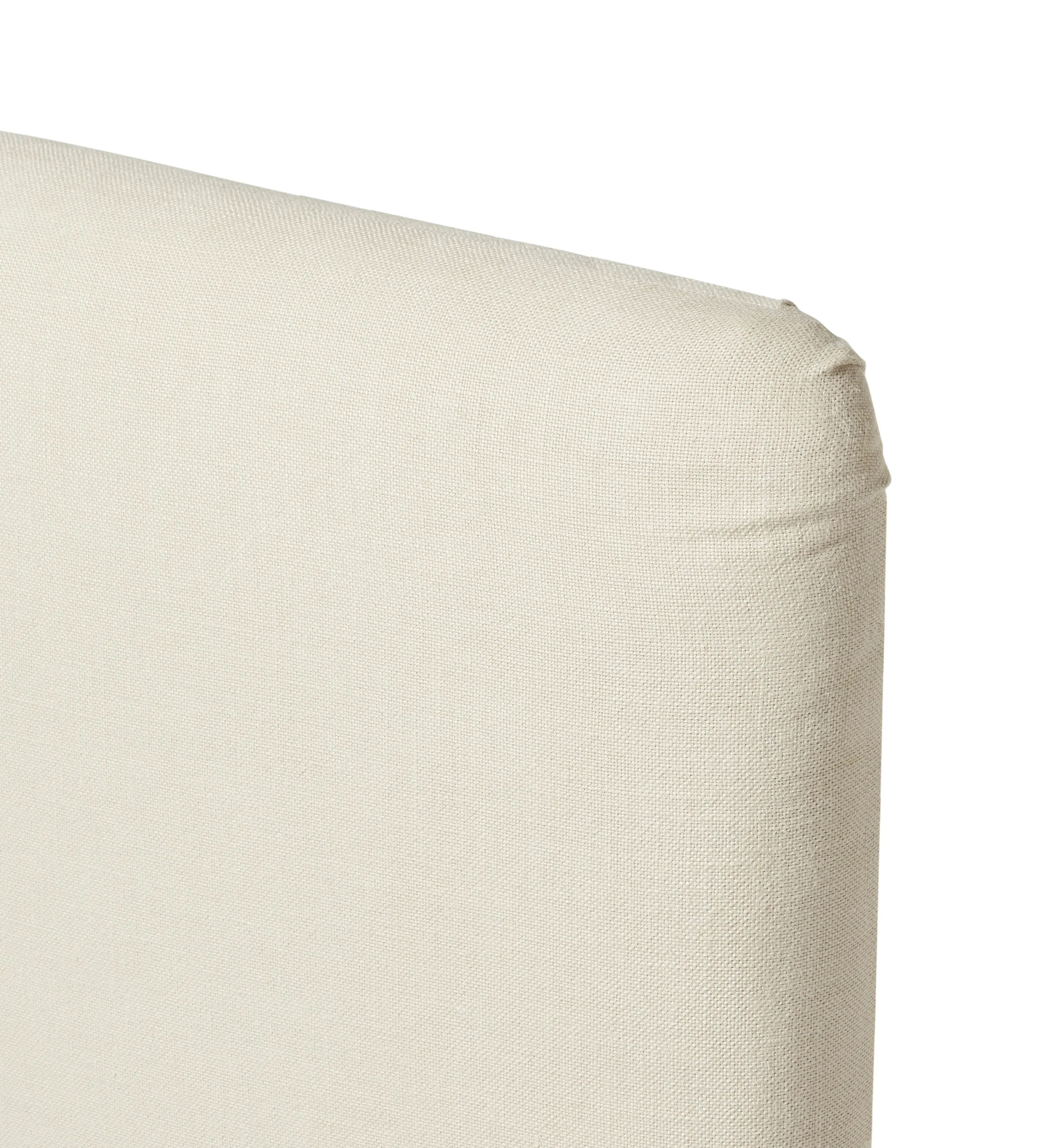 Double Upholstered Padded Headboard - Natural, Linen product