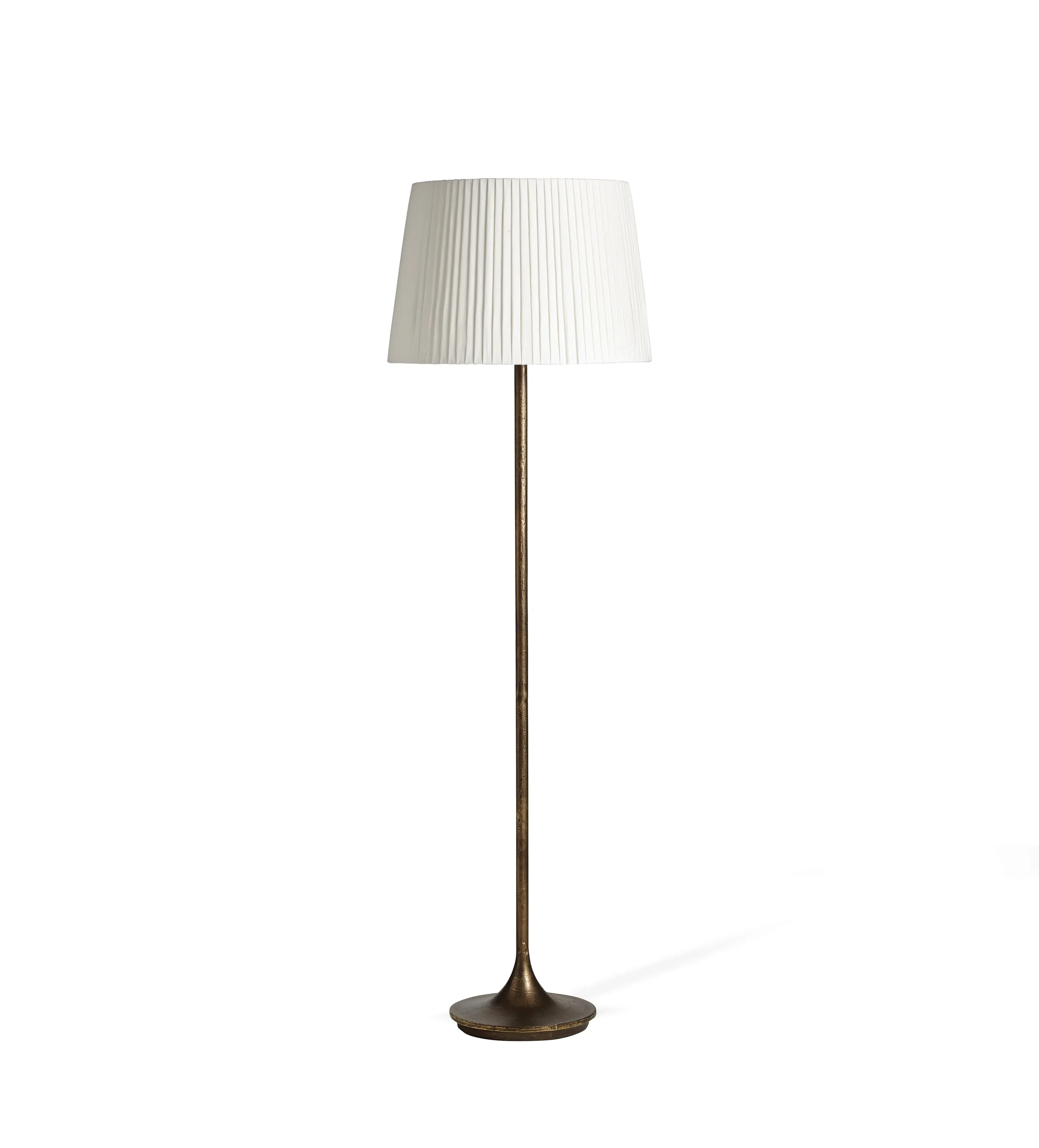 Droplet Floor Lamp Base - Antique Gold by OKA, alternate view