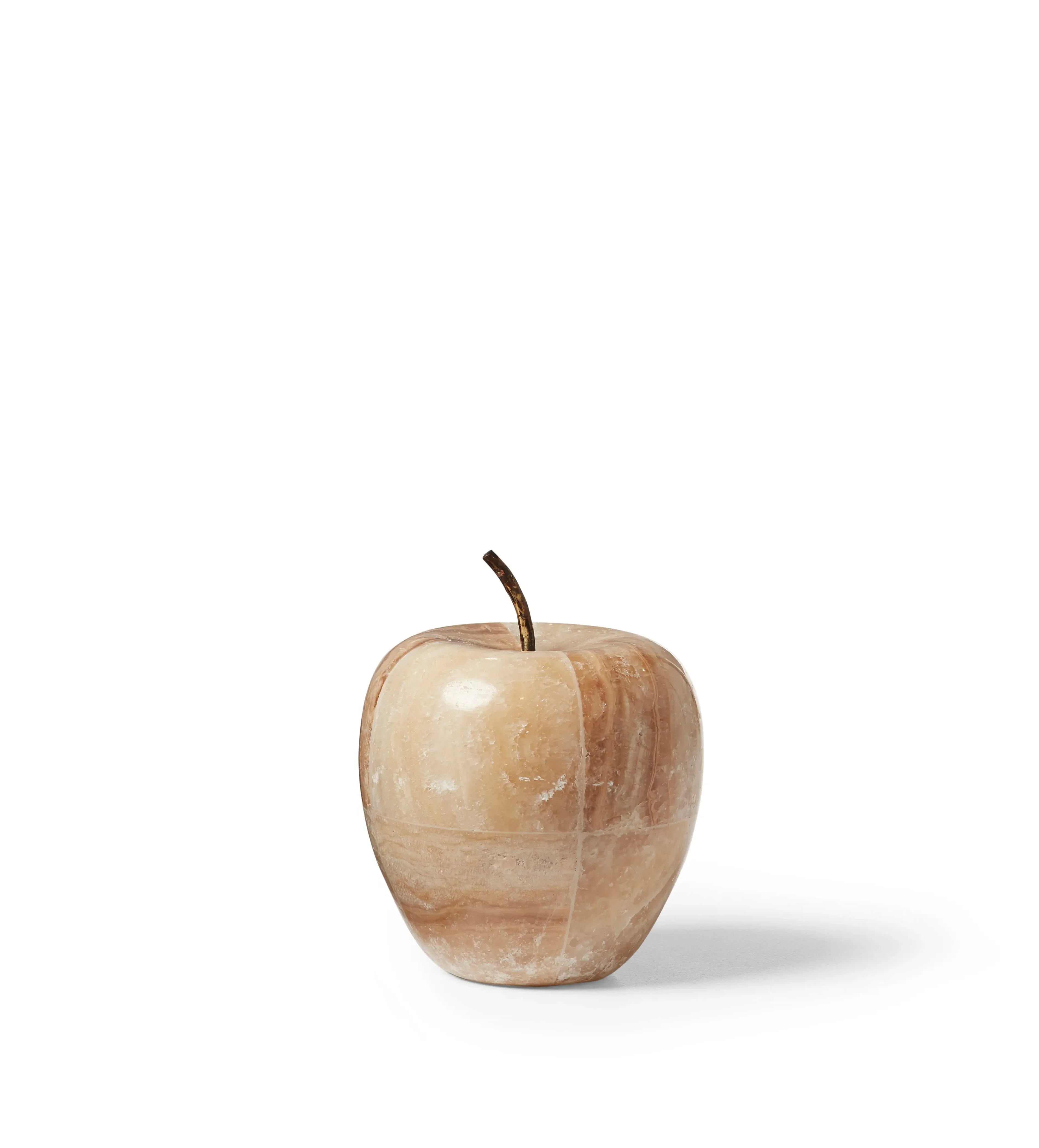 Eris Apple Paper Weight - Onyx by OKA, alternate view