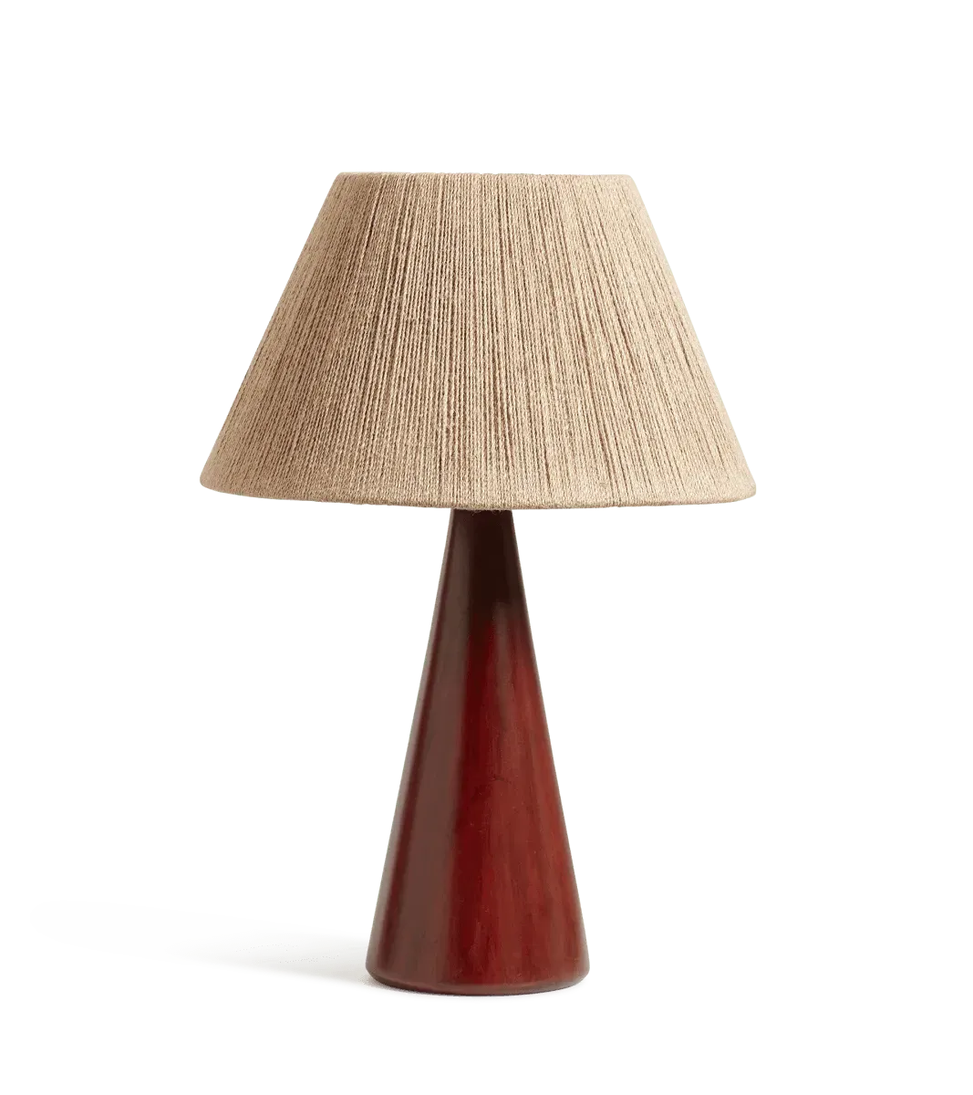 oka-ernest-table-lamp-brushed-red-table-lamps-mango-wood-metal image