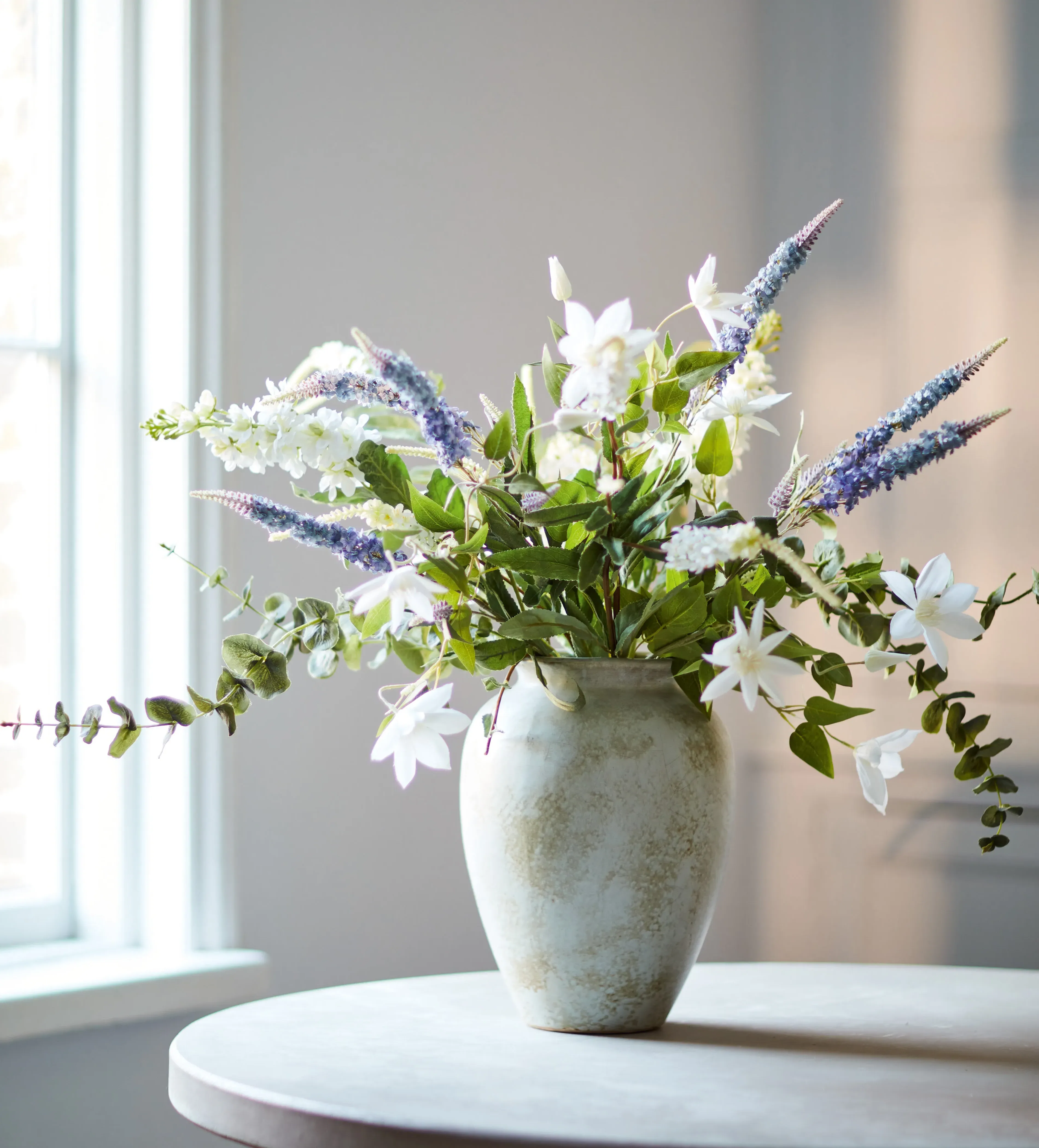Faux Double Eucalyptus Stem - Green by OKA