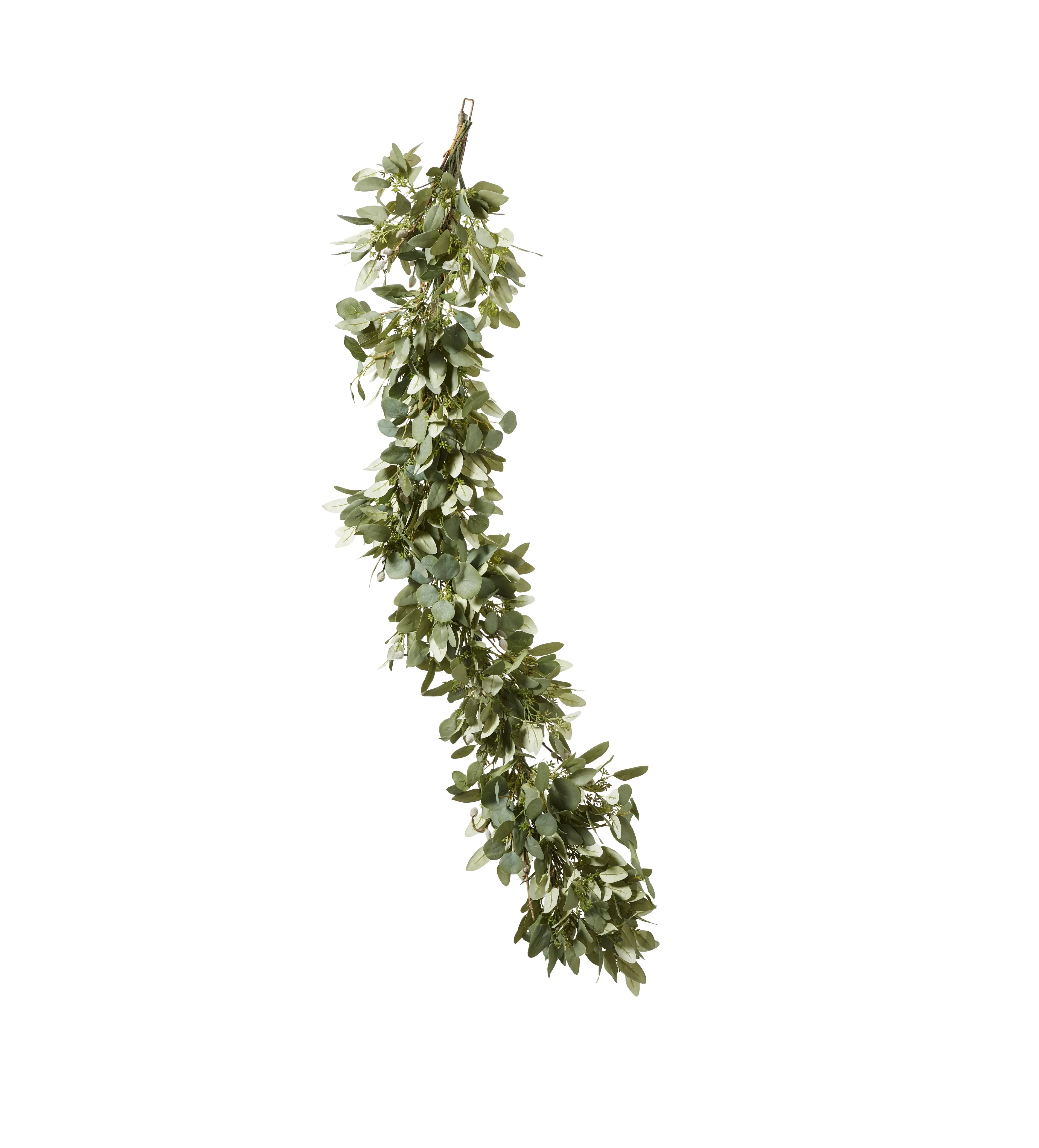 Faux Eucalyptus Garland - Pale Green by OKA, alternate view