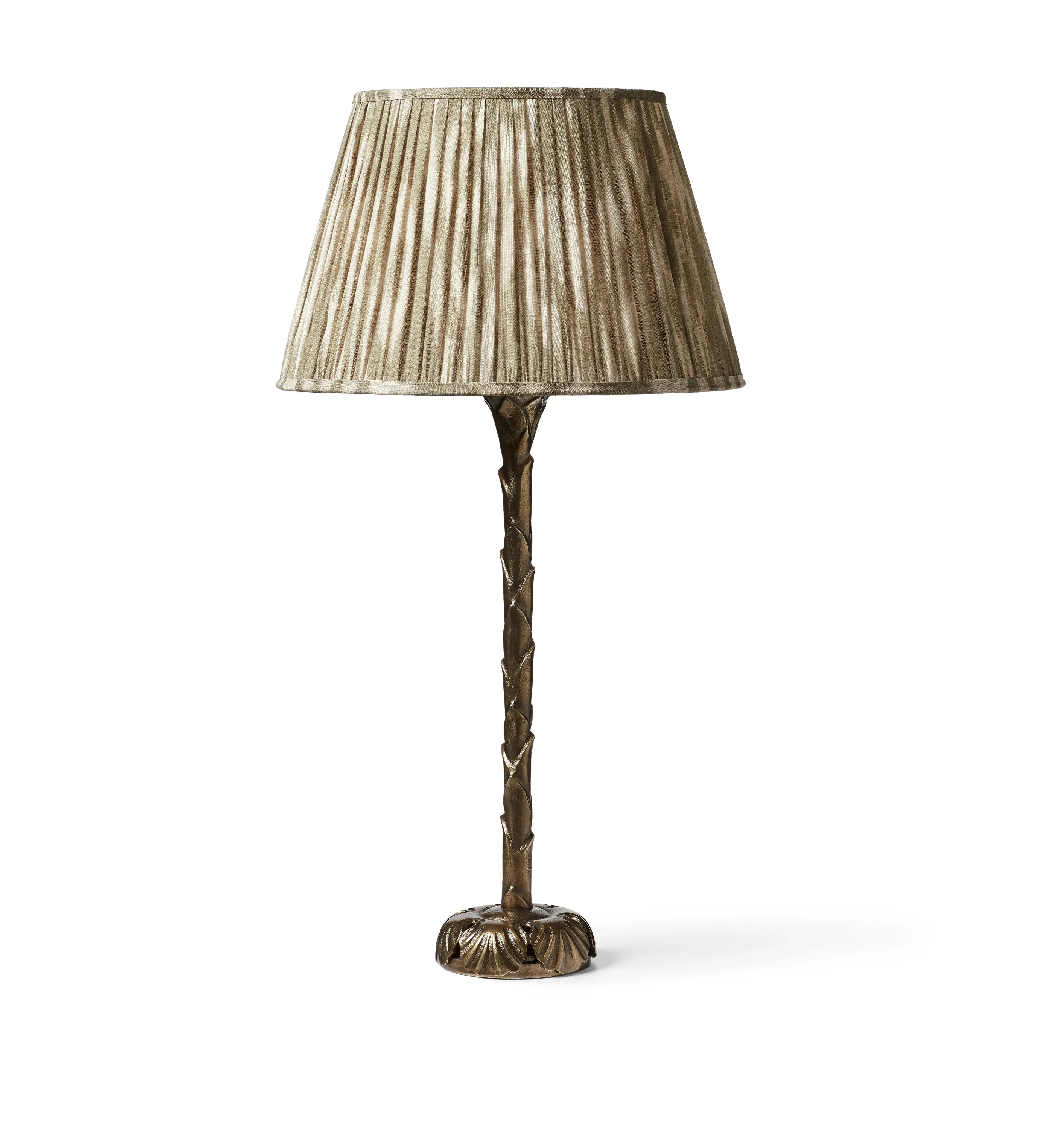 Floris Table Lamp Base - Antique Brass alternate view