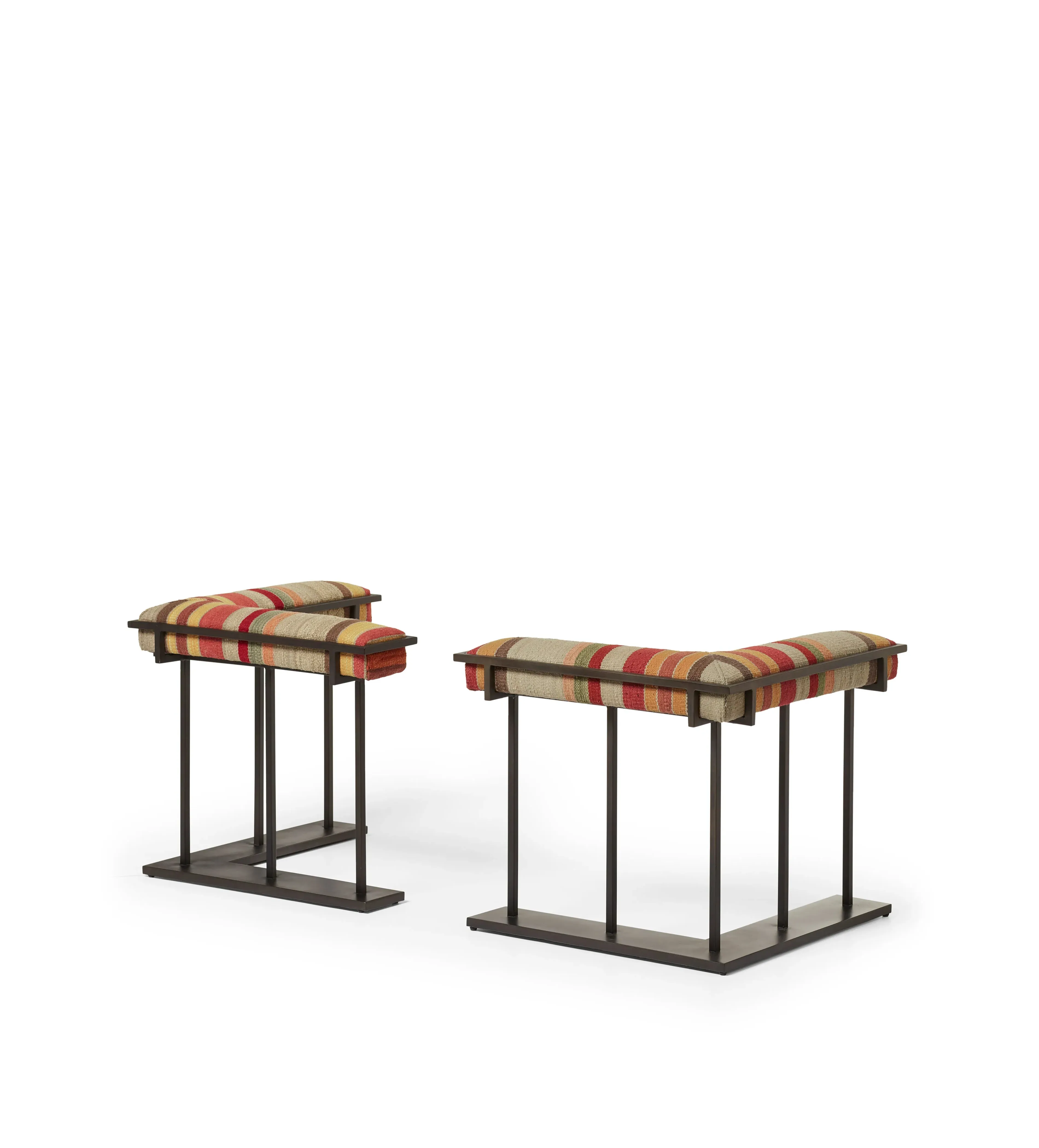 George Berenson Kilim Fire Fenders Pair - Multi alternate view