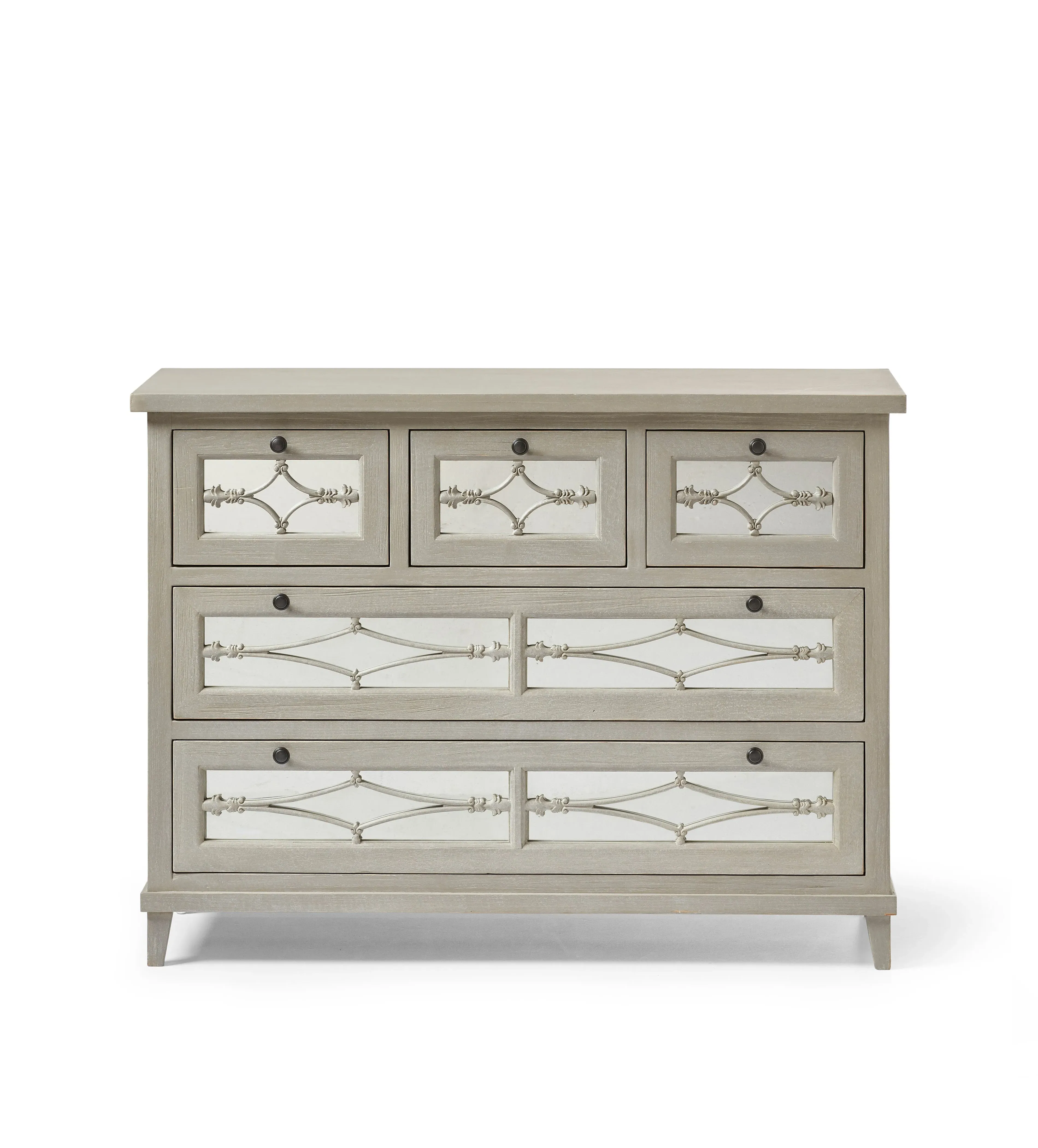 Herald Chest of Drawers - Warm Grey, Pine alternate view