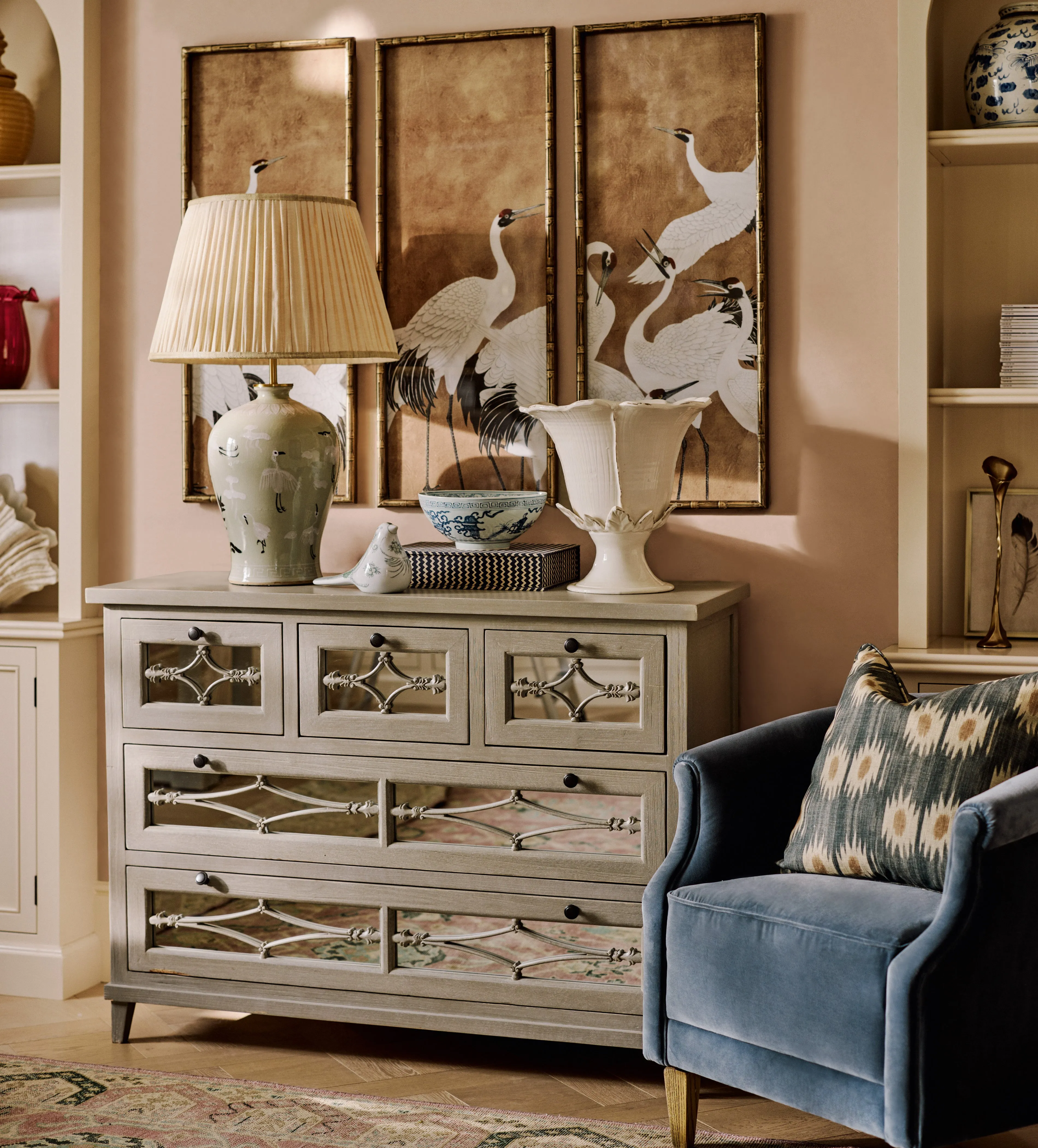 Herald Chest of Drawers - Warm Grey, Pine product