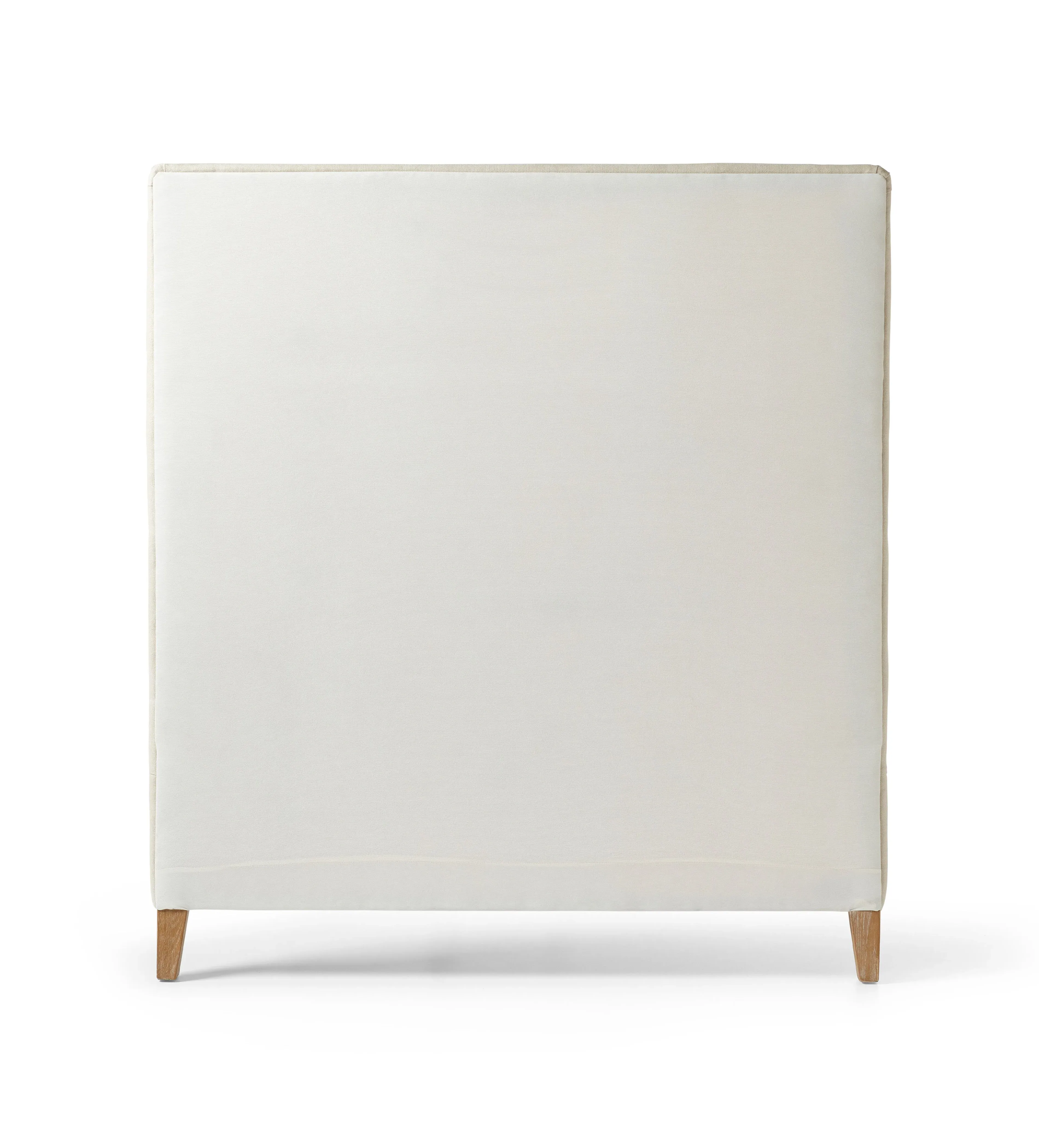 High Rise Super King Upholstered Headboard - Natural, Linen product
