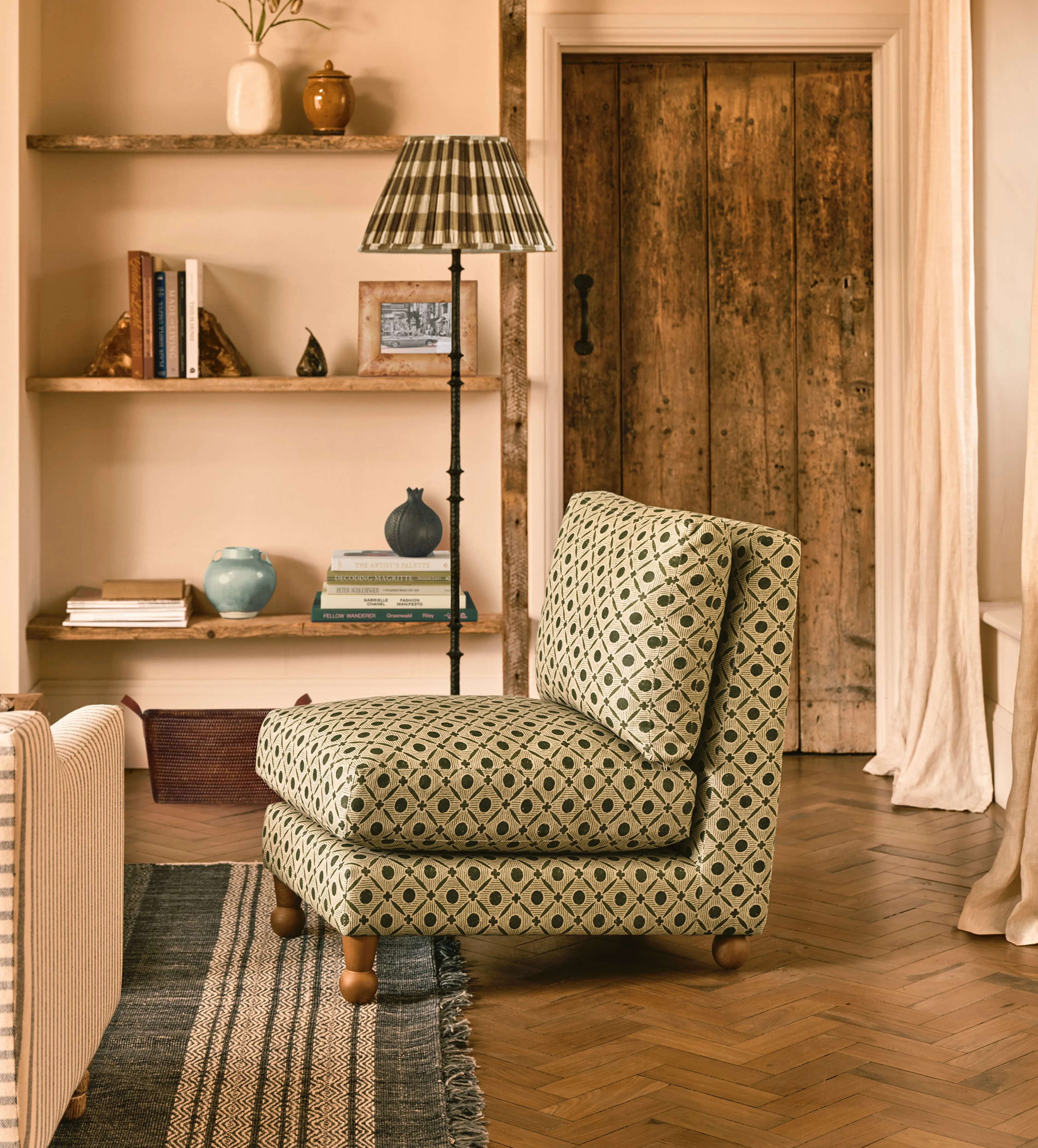 Hubert Slipper Chair - Made-to-Order alternate view