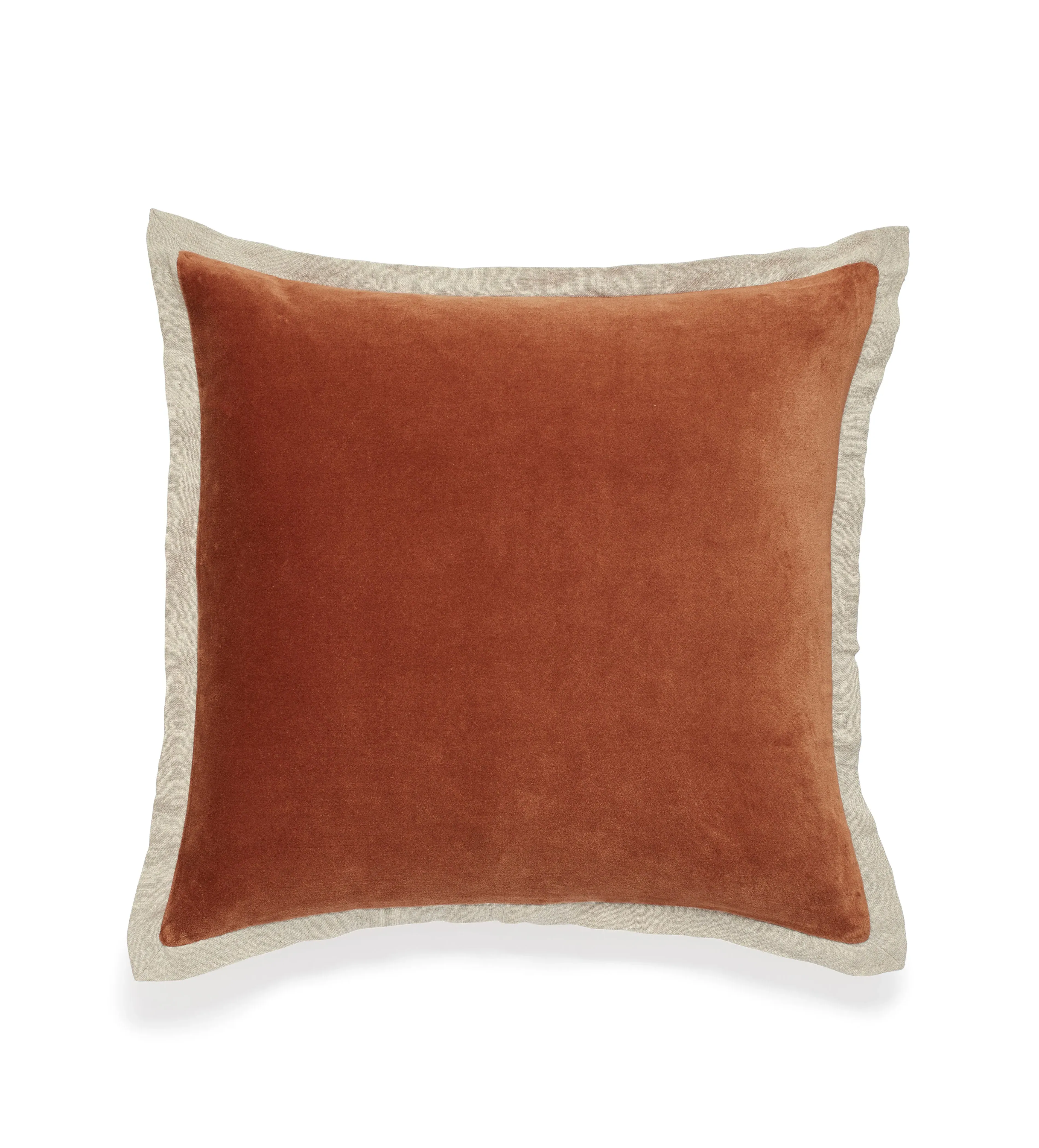 Isla Cushion Cover - Apricot, Velvet alternate view