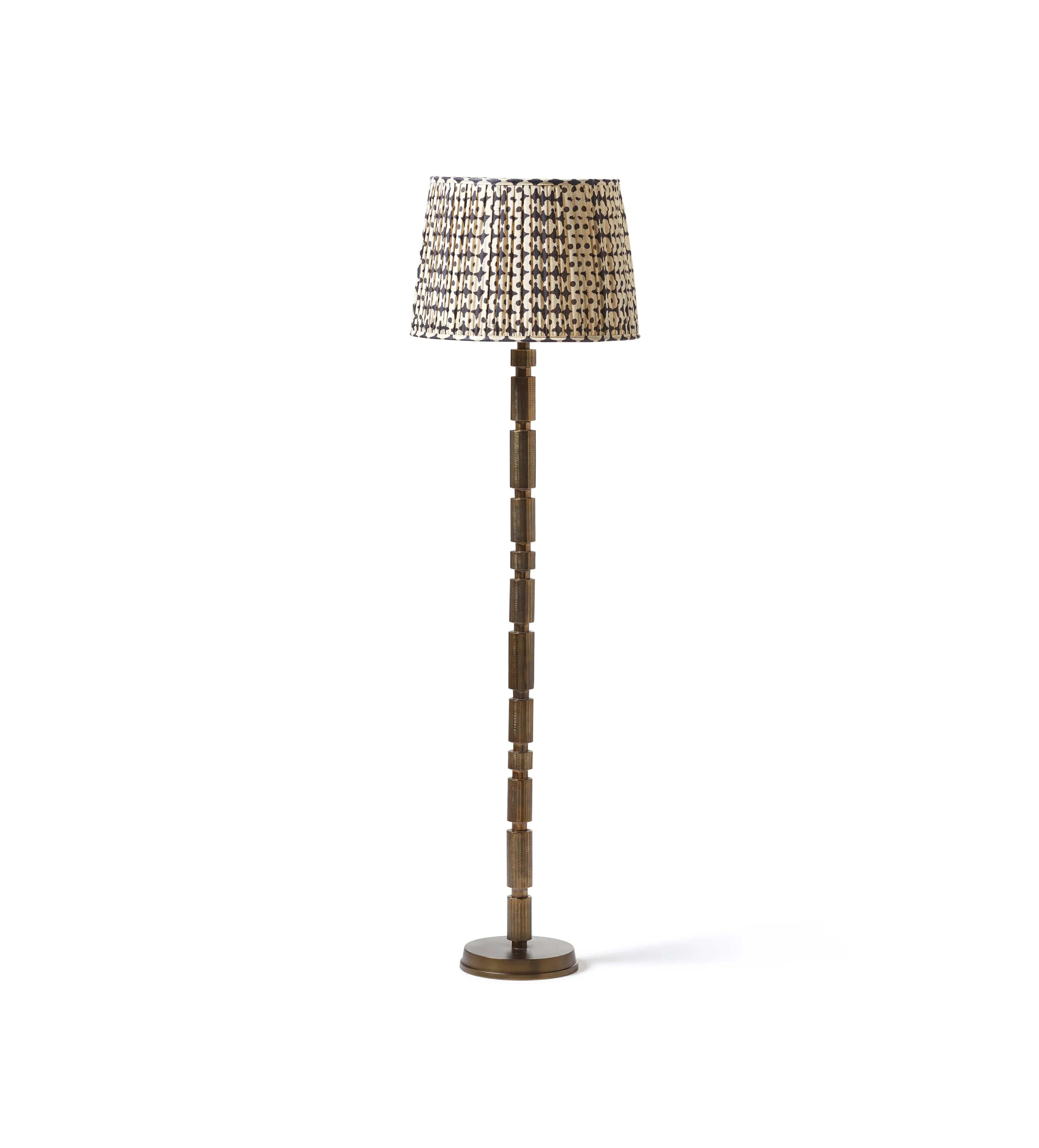Jameo Floor Lamp Base - Antique Bronze, Aluminium by OKA, alternate view