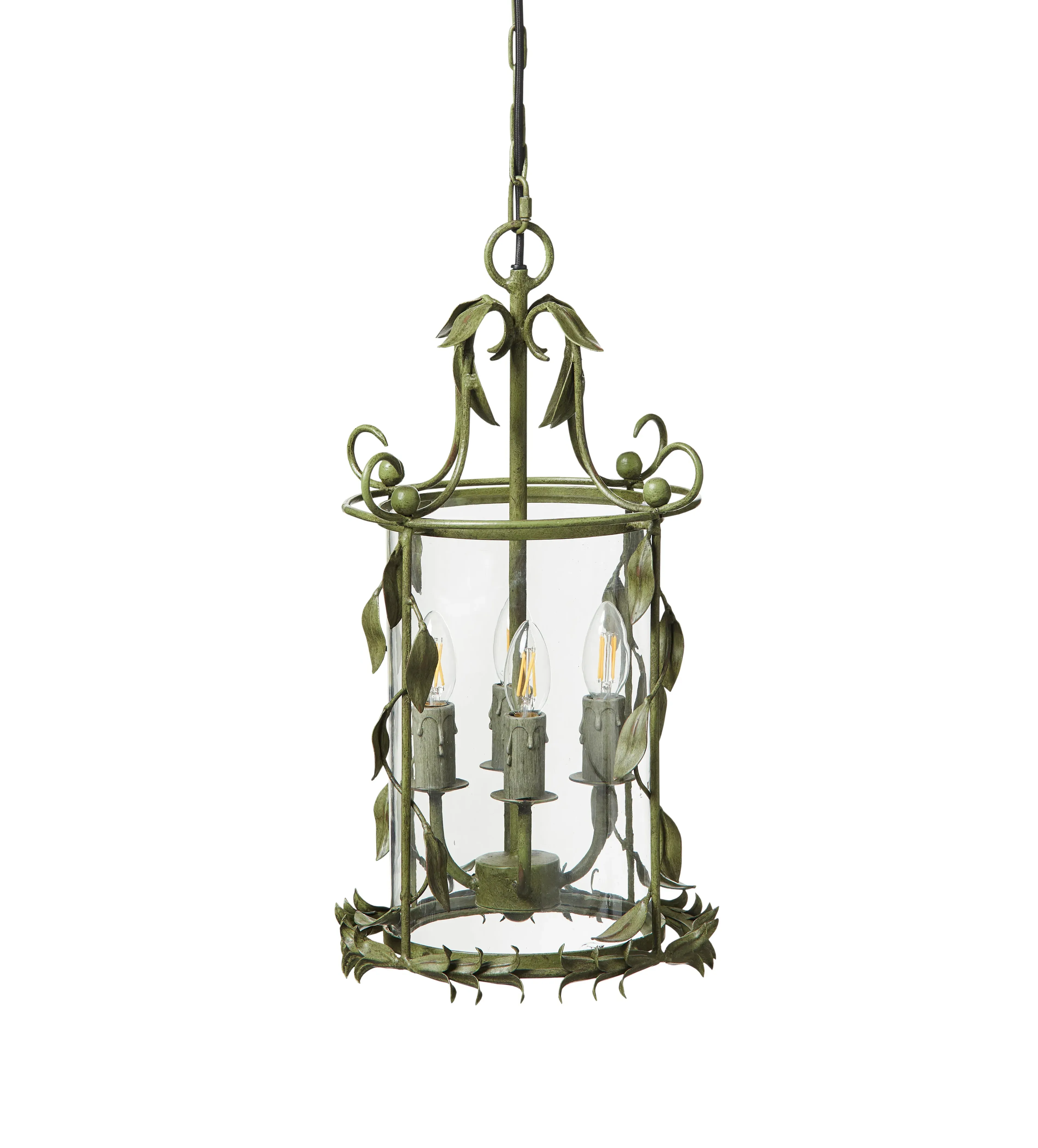 Kamlata Lantern Candle Holder - Verdigris by OKA, image 2