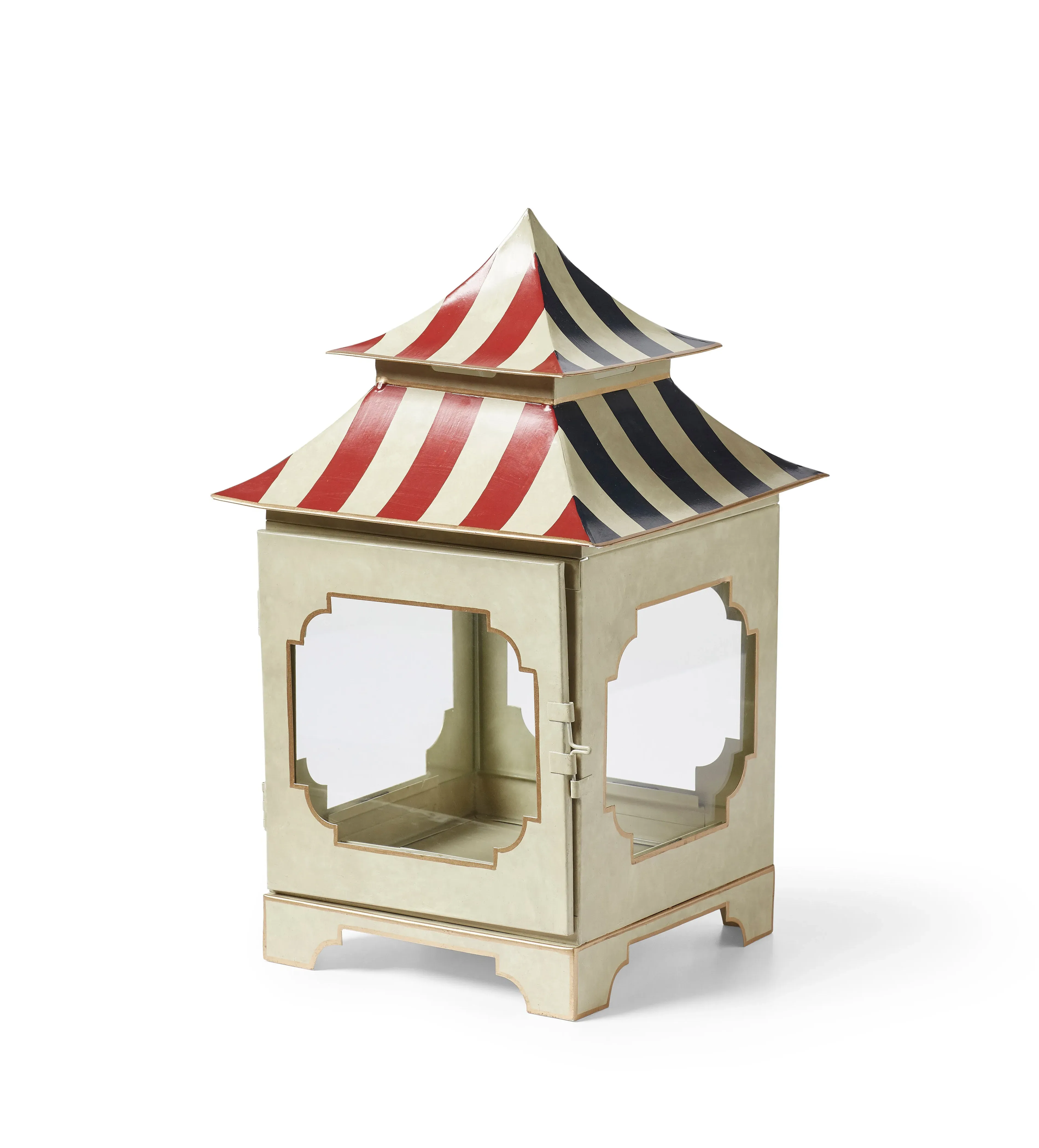 Kandeel Decorative Lantern - Multi, Lacquered by OKA, alternate view
