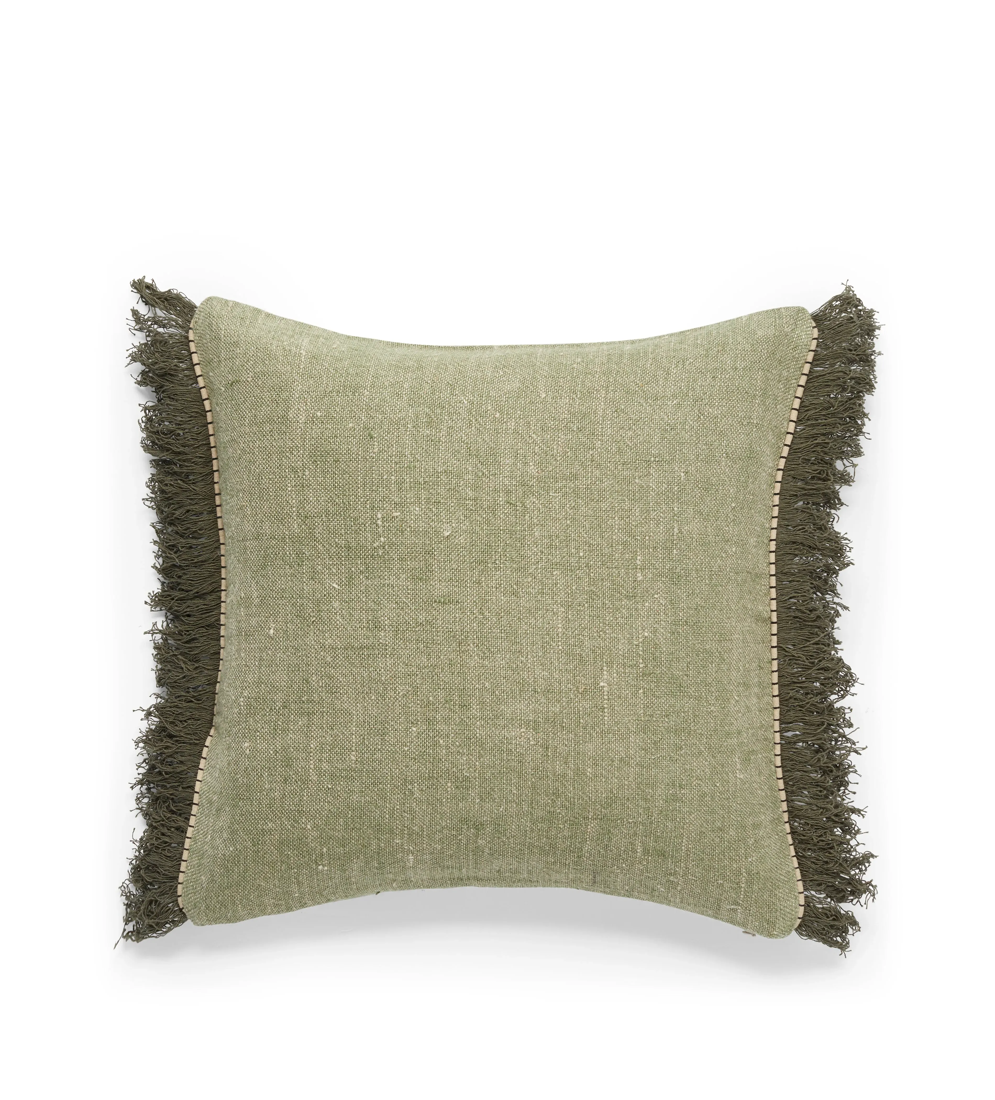 Kinara Cushion Cover - Grass, Linen alternate view