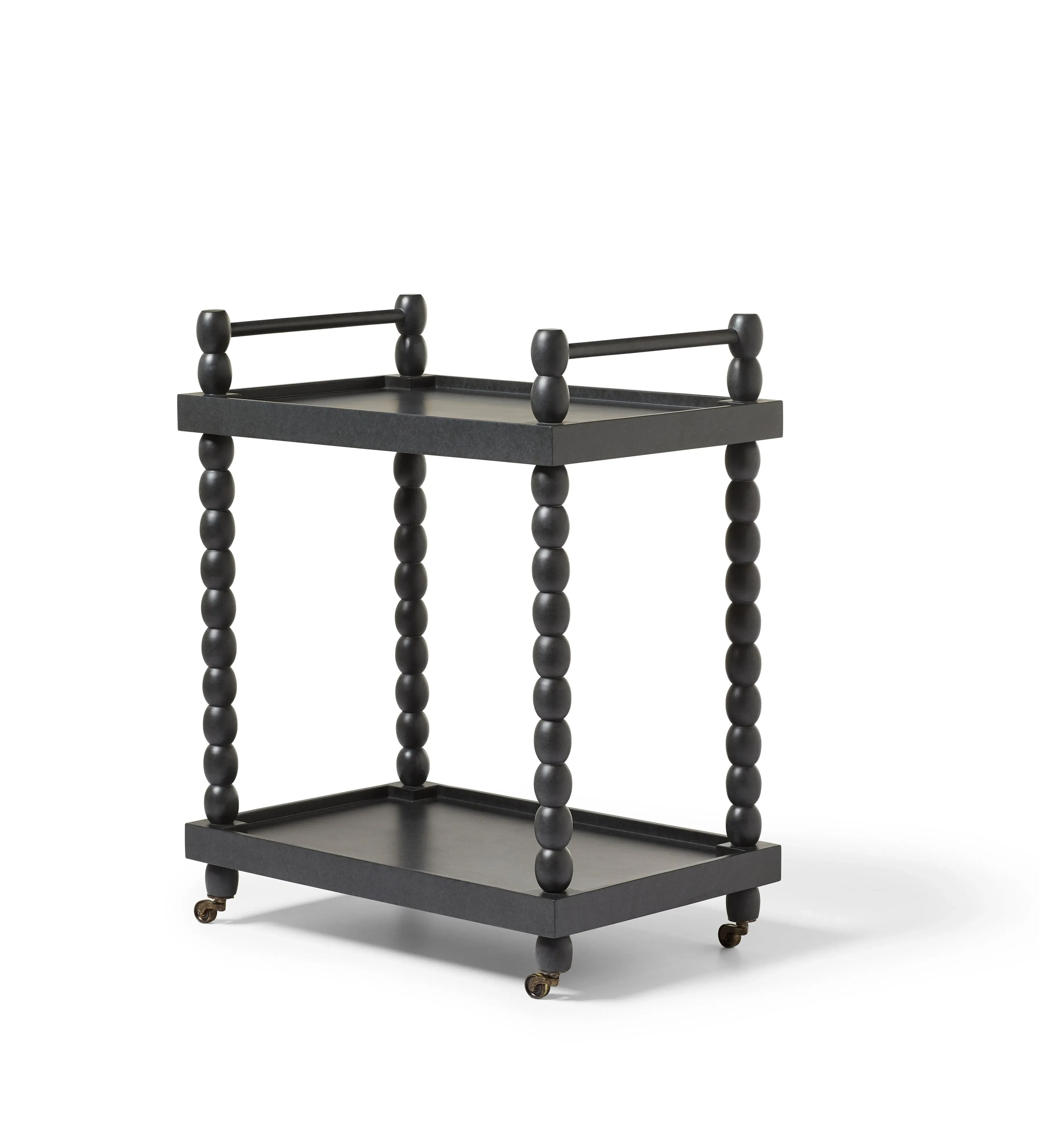 Kokum Bar Cart - Petrol by OKA, alternate view
