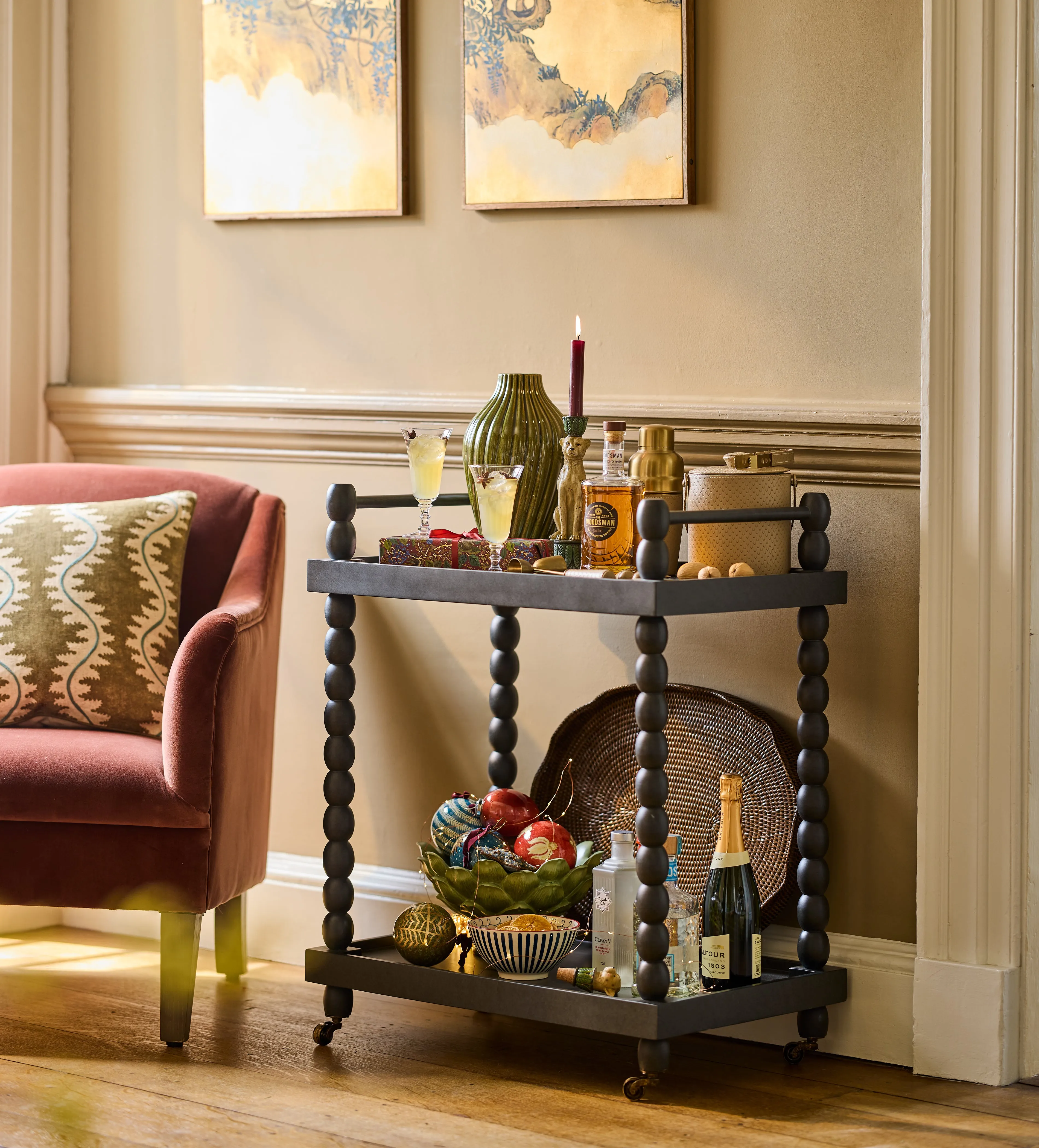 Kokum Bar Cart - Petrol by OKA