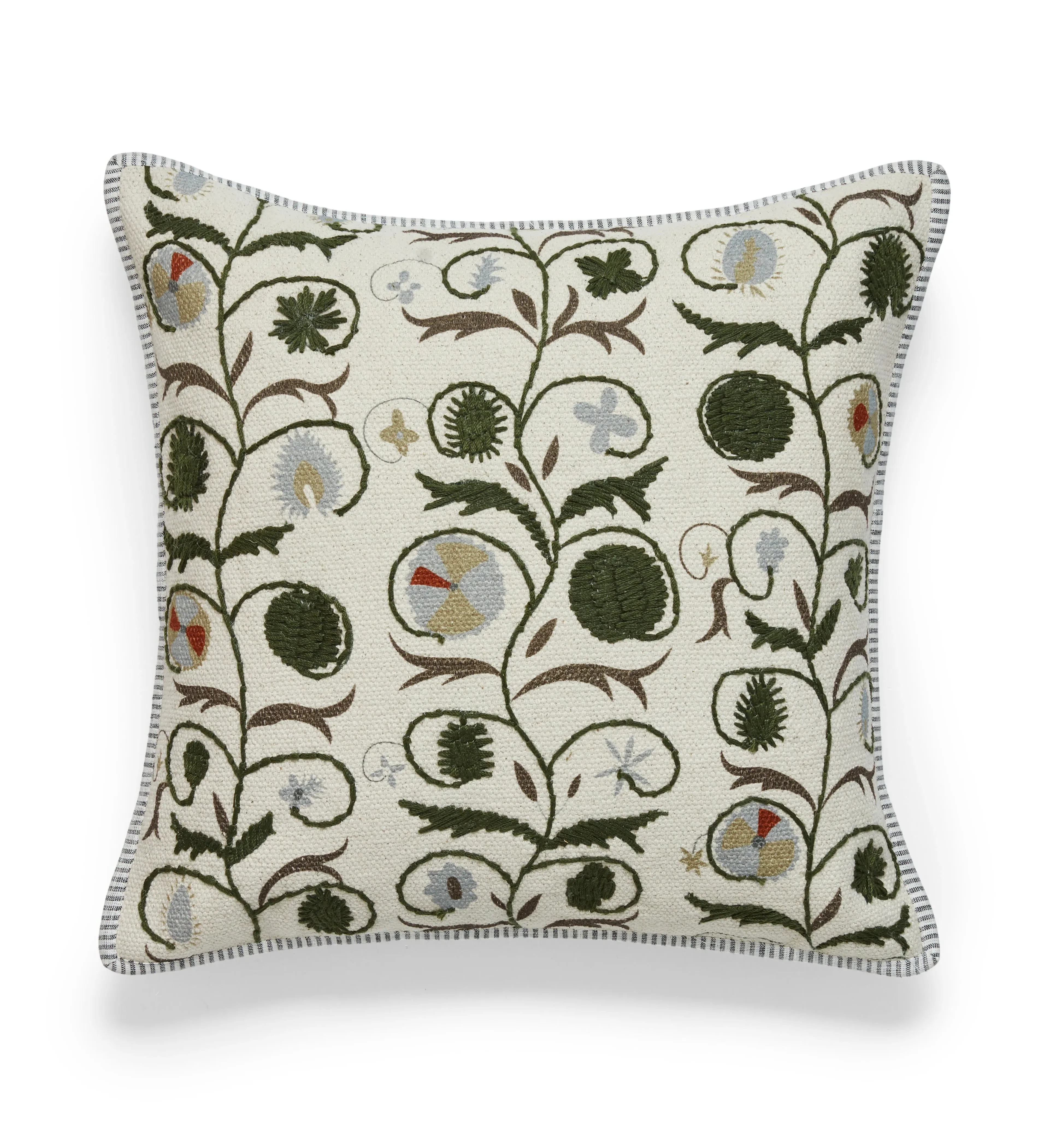 Lewis & Wood Sheki Cushion Cover - Spruce alternate view