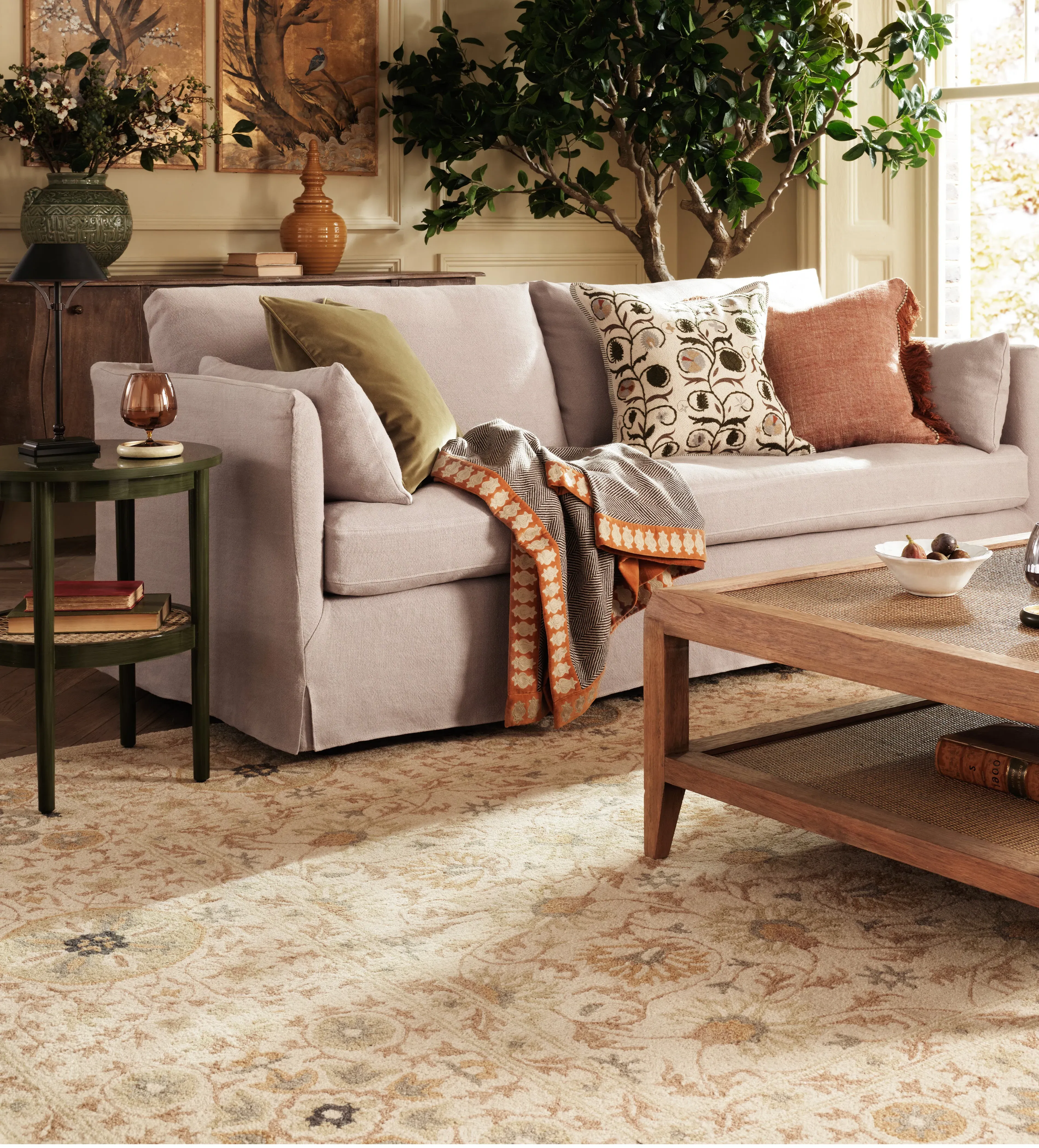 Lewis & Wood Sheki Cushion Cover - Spruce product
