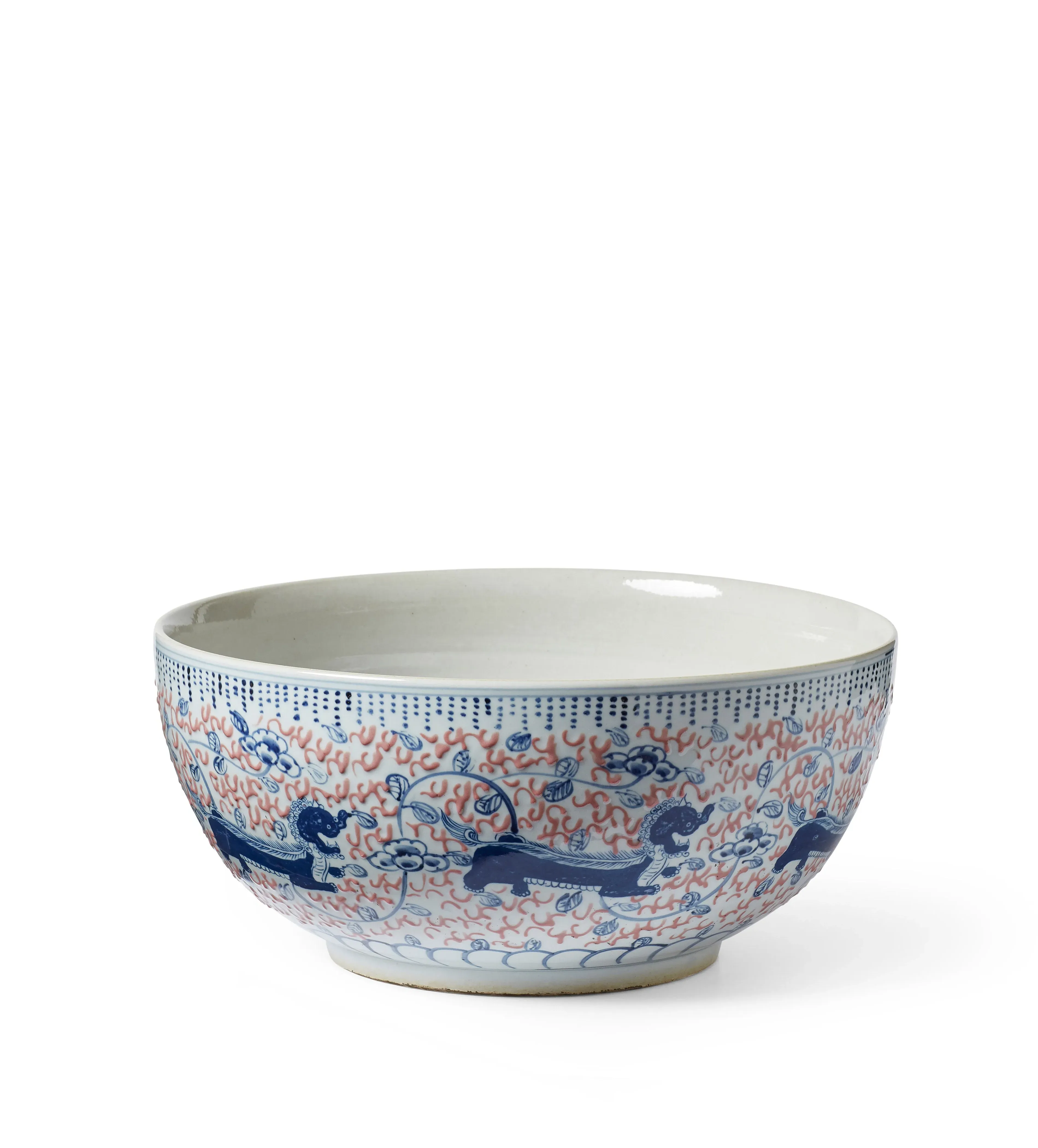 Liliang Round Planter - Multi, Porcelain by OKA, image 2