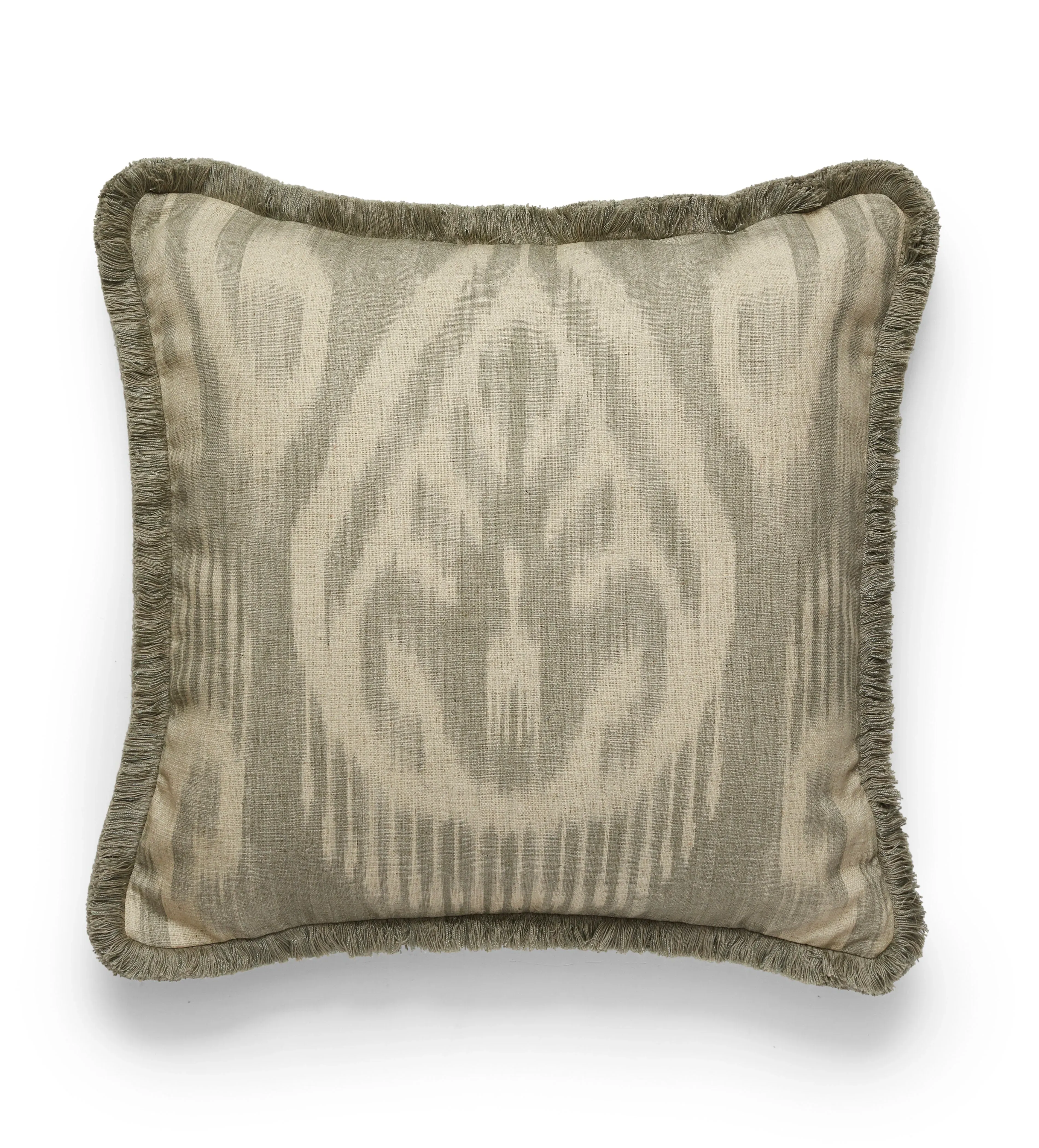 Lillian Cushion Cover - Pale Lichen, Cotton Hemp alternate view