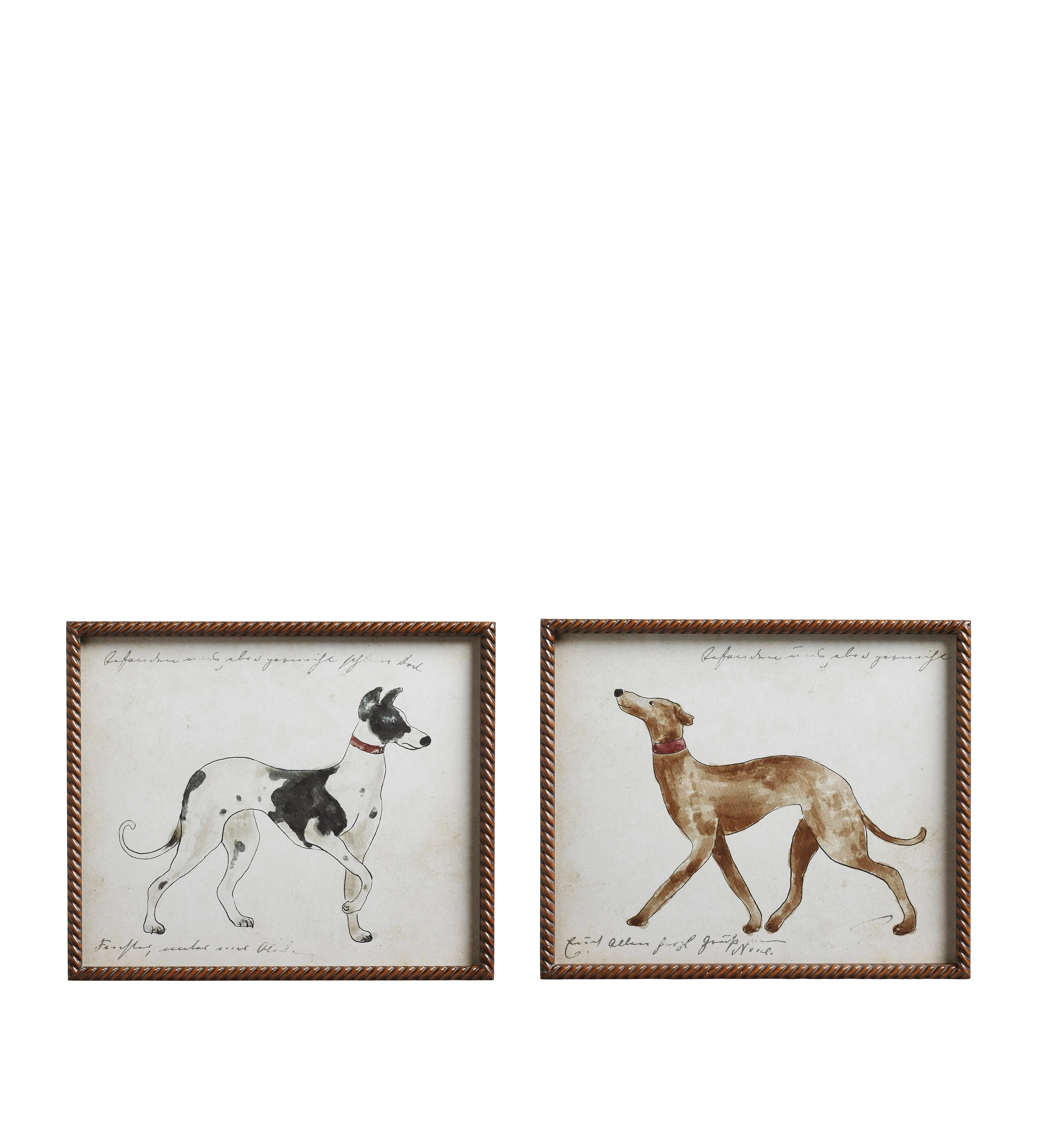 Ludico Prints Set of Two - Multi, Print by OKA, alternate view
