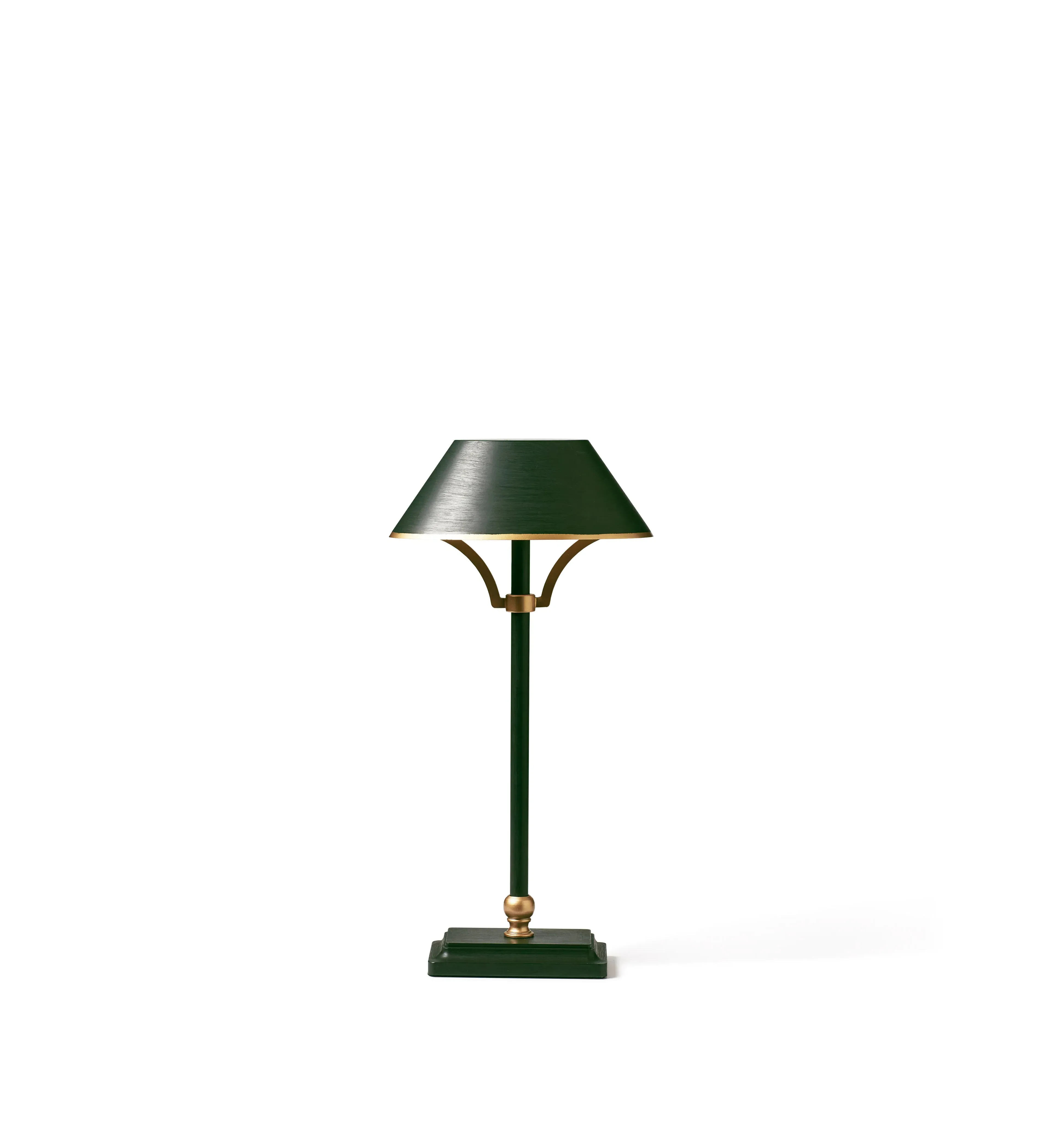 Mini Grisewood Wireless Table Lamp with Shade - Dark Green alternate view