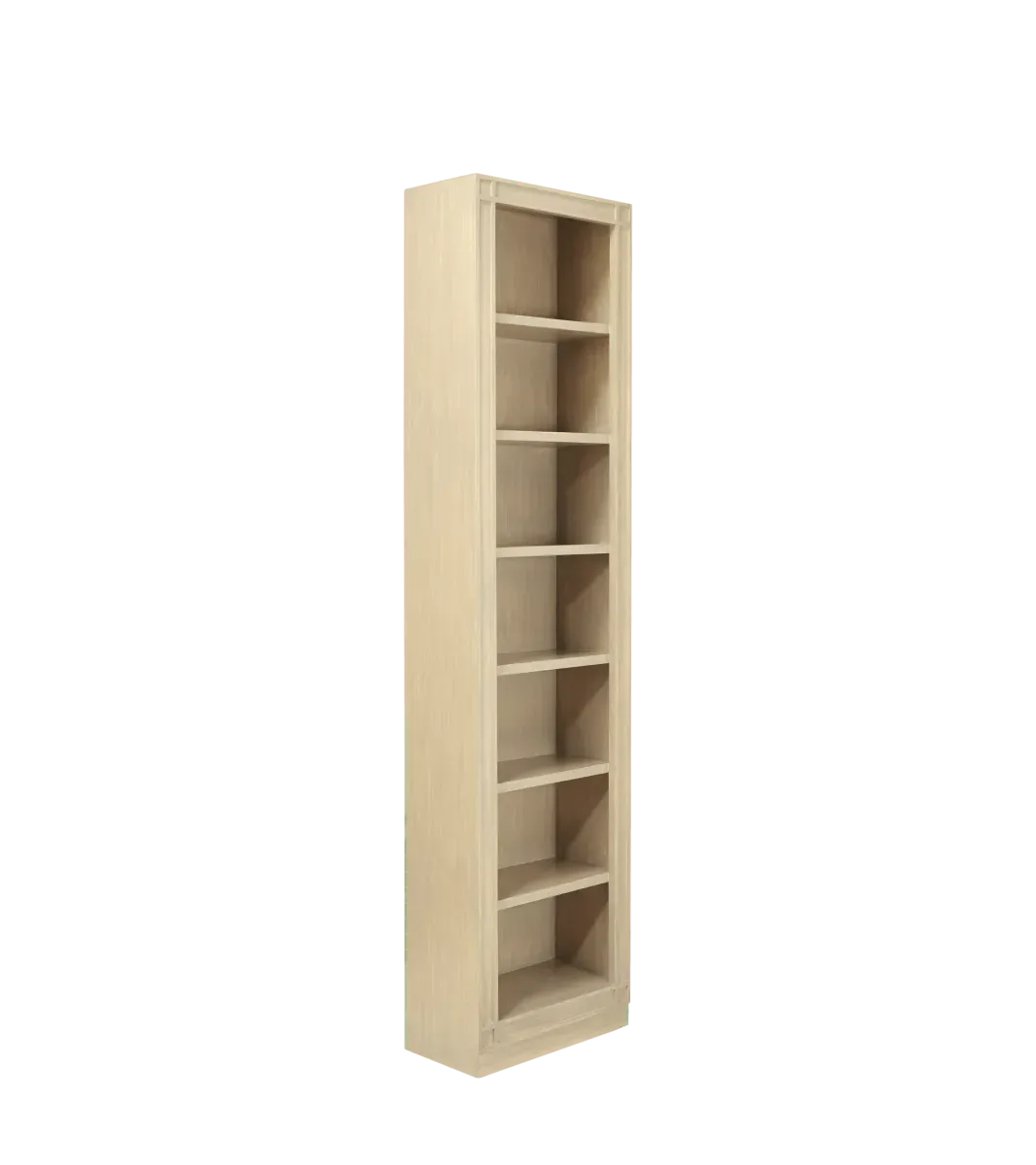 oka-narrow-ashmolean-shelves-flax-shelving-wood image