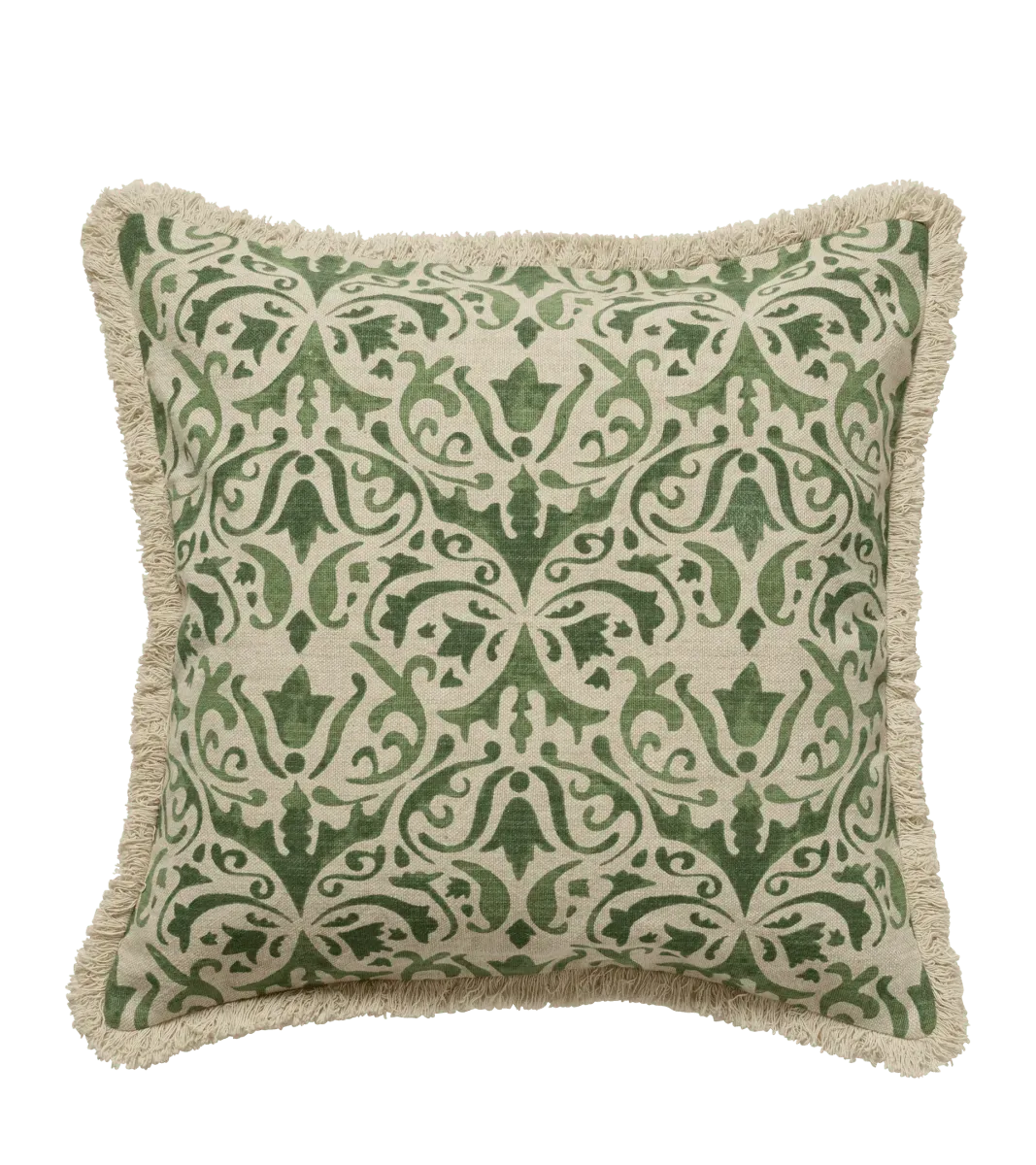 oka-nassau-cushion-cover-moss-cushion-covers-cotton-printed image