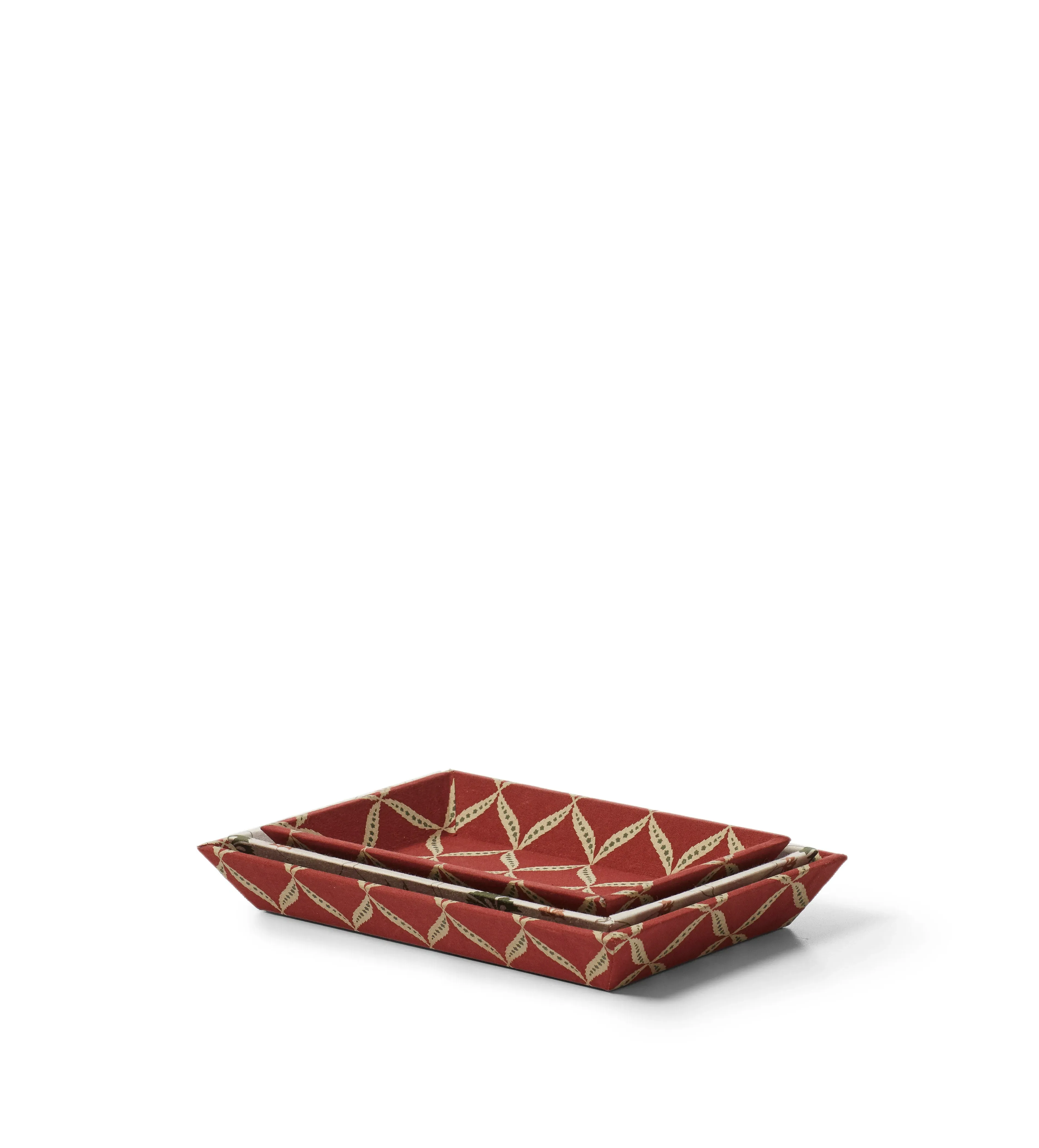 Nava and Atara Set of 3 Serving Trays - Apricot alternate view