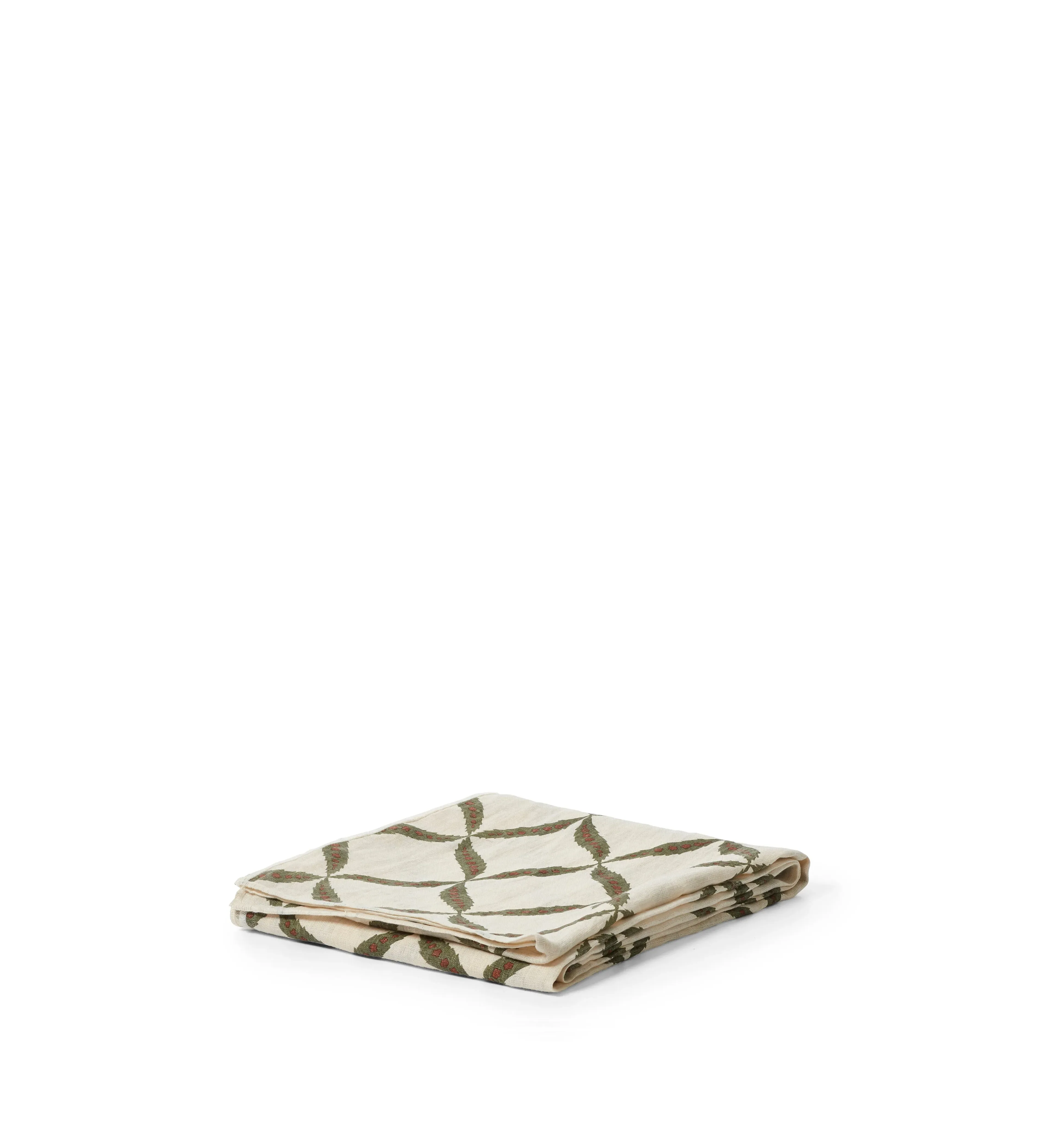 Nava Table Runner - Sage, Linen by OKA, image 2