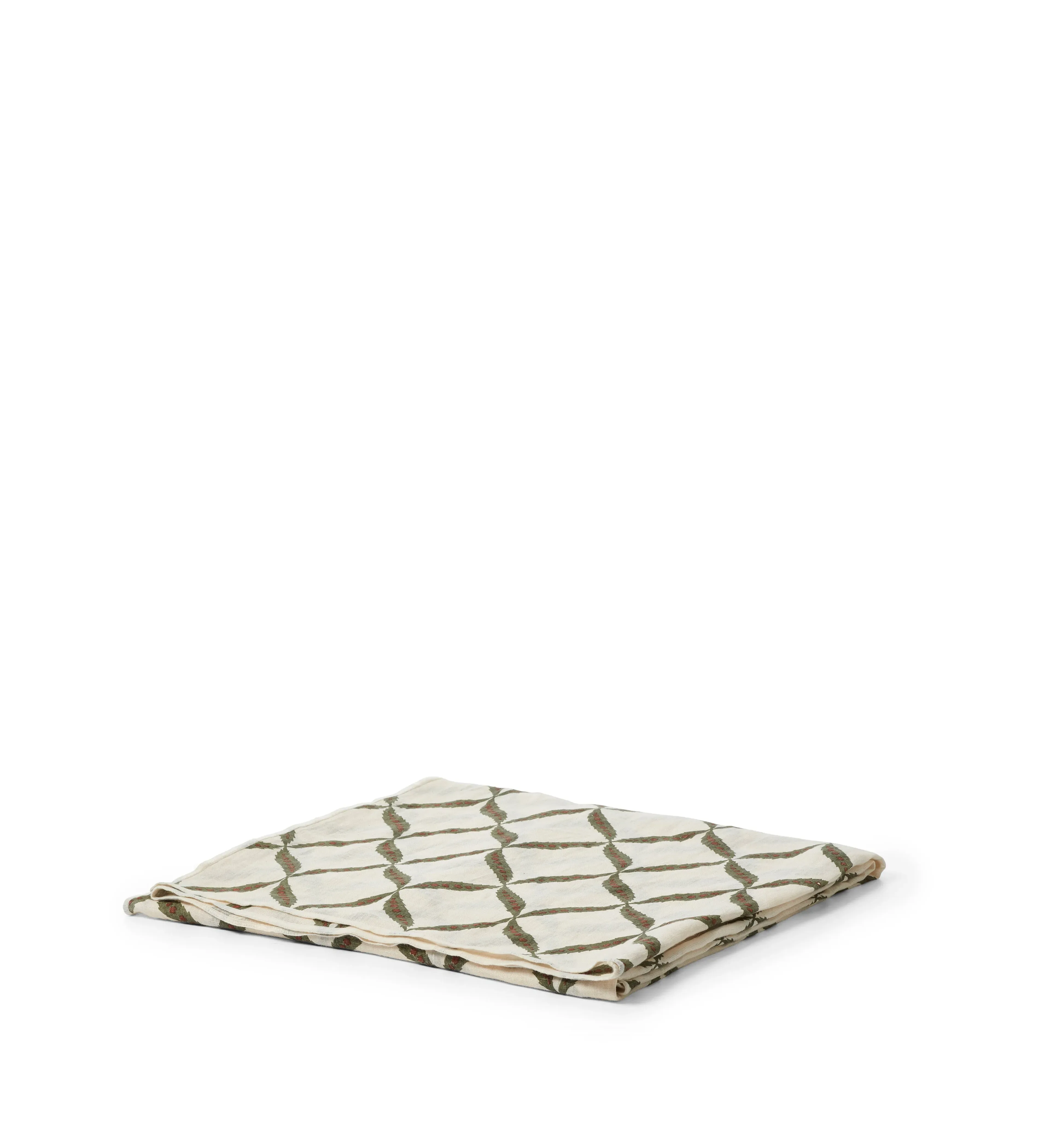 Nava Tablecloth - Sage, Linen by OKA, image 2